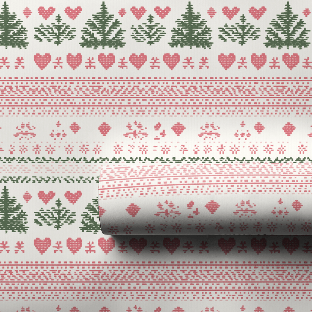 Sweater Weather - Wrapping Paper - Lemon Park