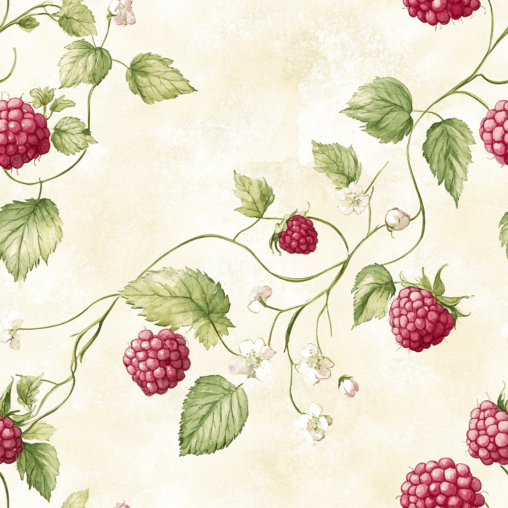 Sweet Berries Wallpaper - Lemon Park
