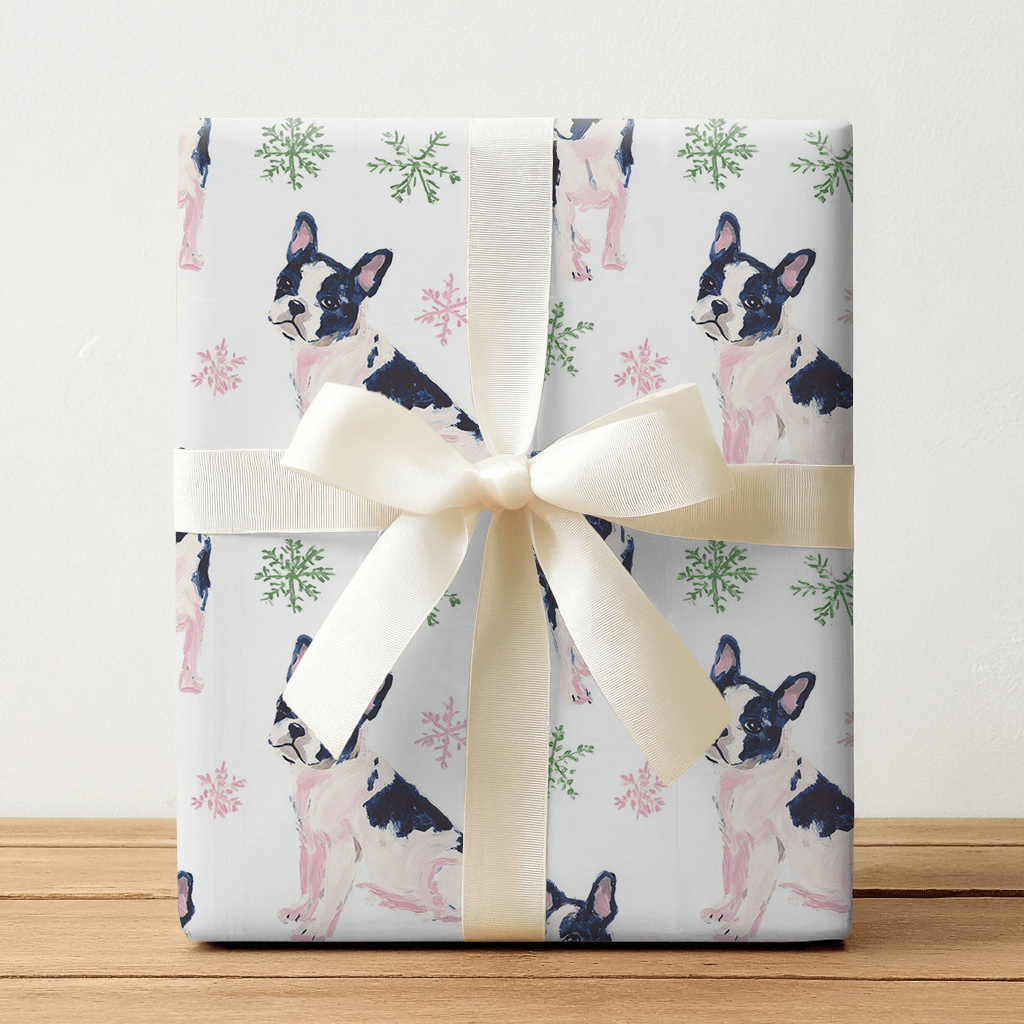 Sweet Frenchies - Wrapping Paper - Lemon Park
