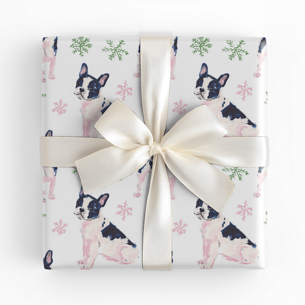 Sweet Frenchies - Wrapping Paper - Lemon Park