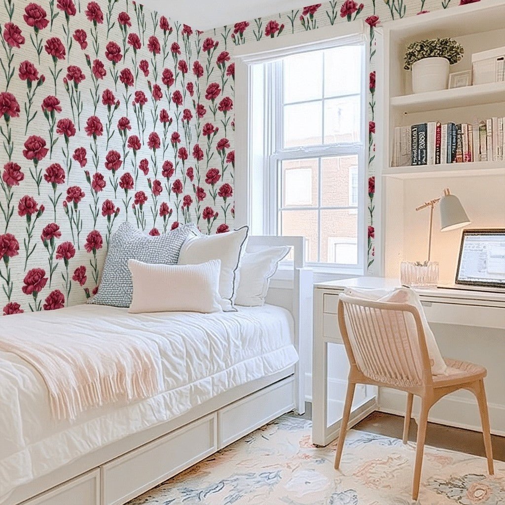 Sweet Reminder Faux Grasscloth Wallpaper - Lemon Park