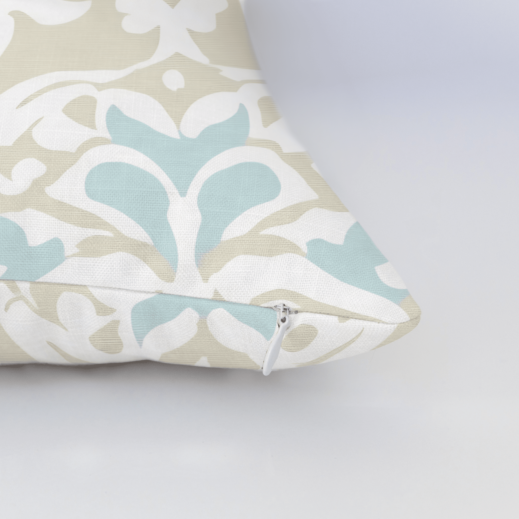 Swimming Throw Pillow - Lemon Park