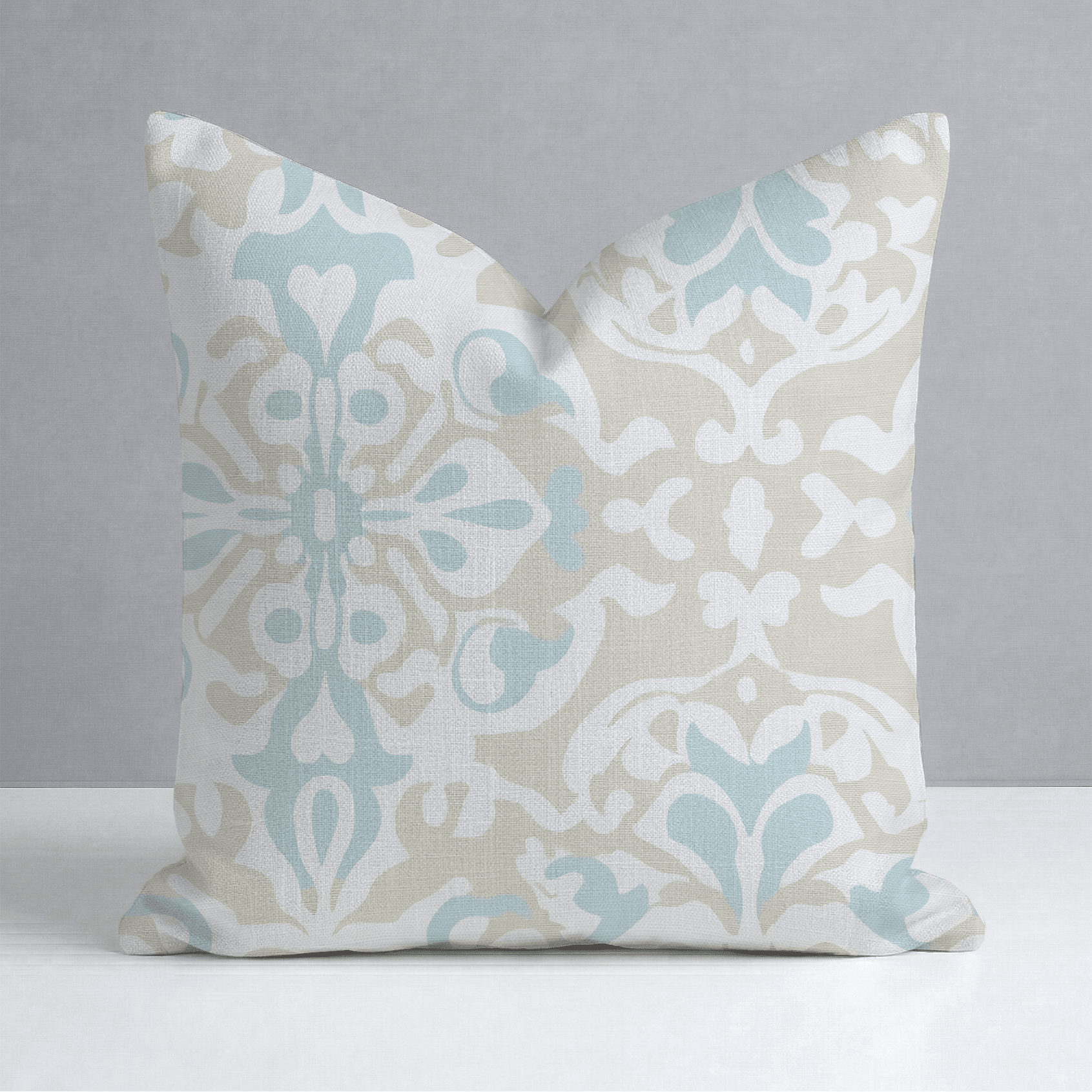 Swimming Throw Pillow - Lemon Park