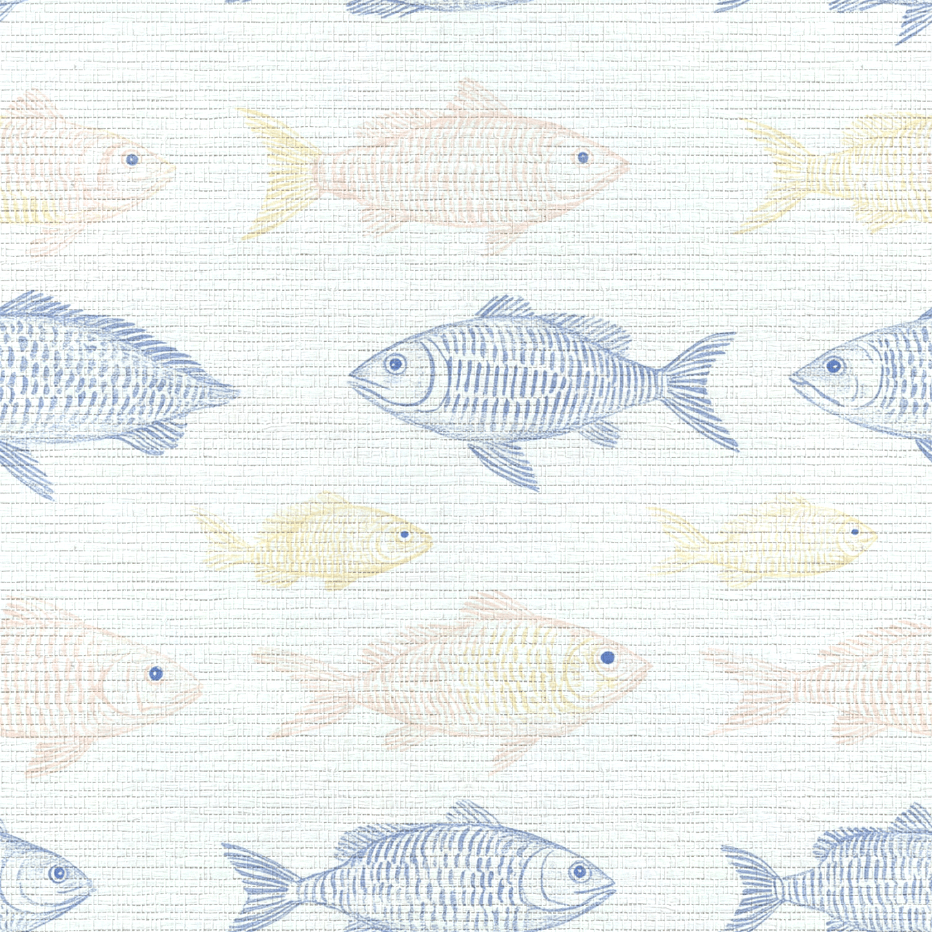 Sylvie Faux Grasscloth Wallpaper - Lemon Park
