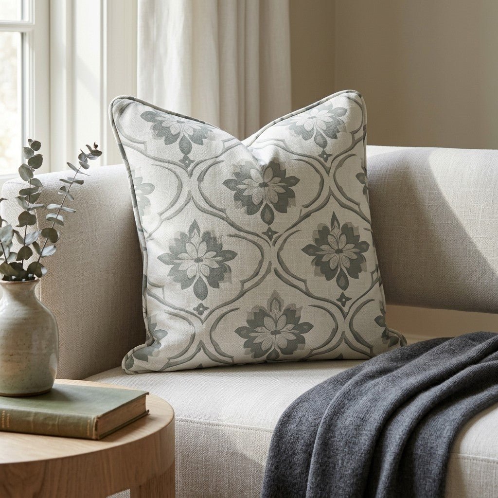Table for Mabel Throw Pillow - Lemon Park