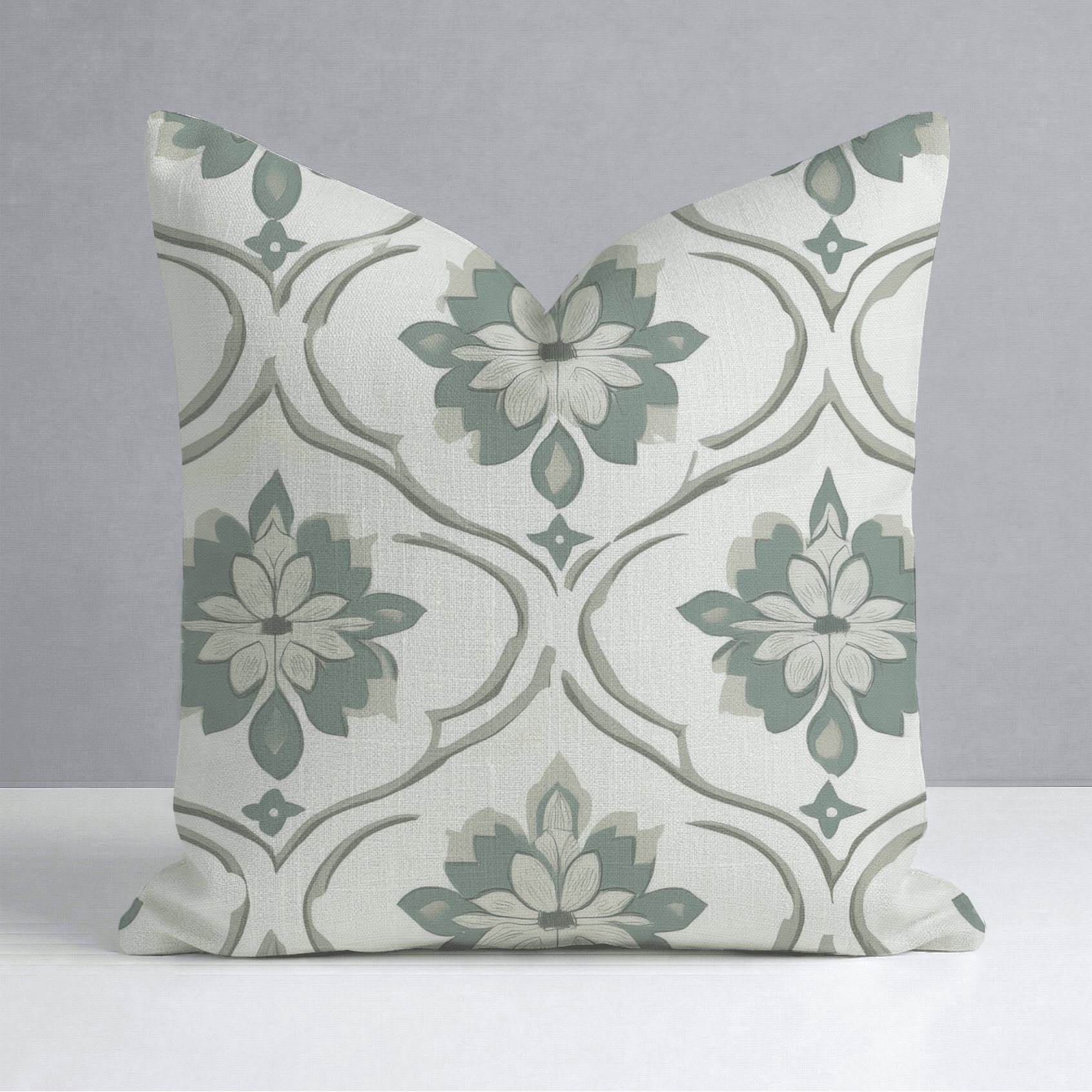 Table for Mabel Throw Pillow - Lemon Park