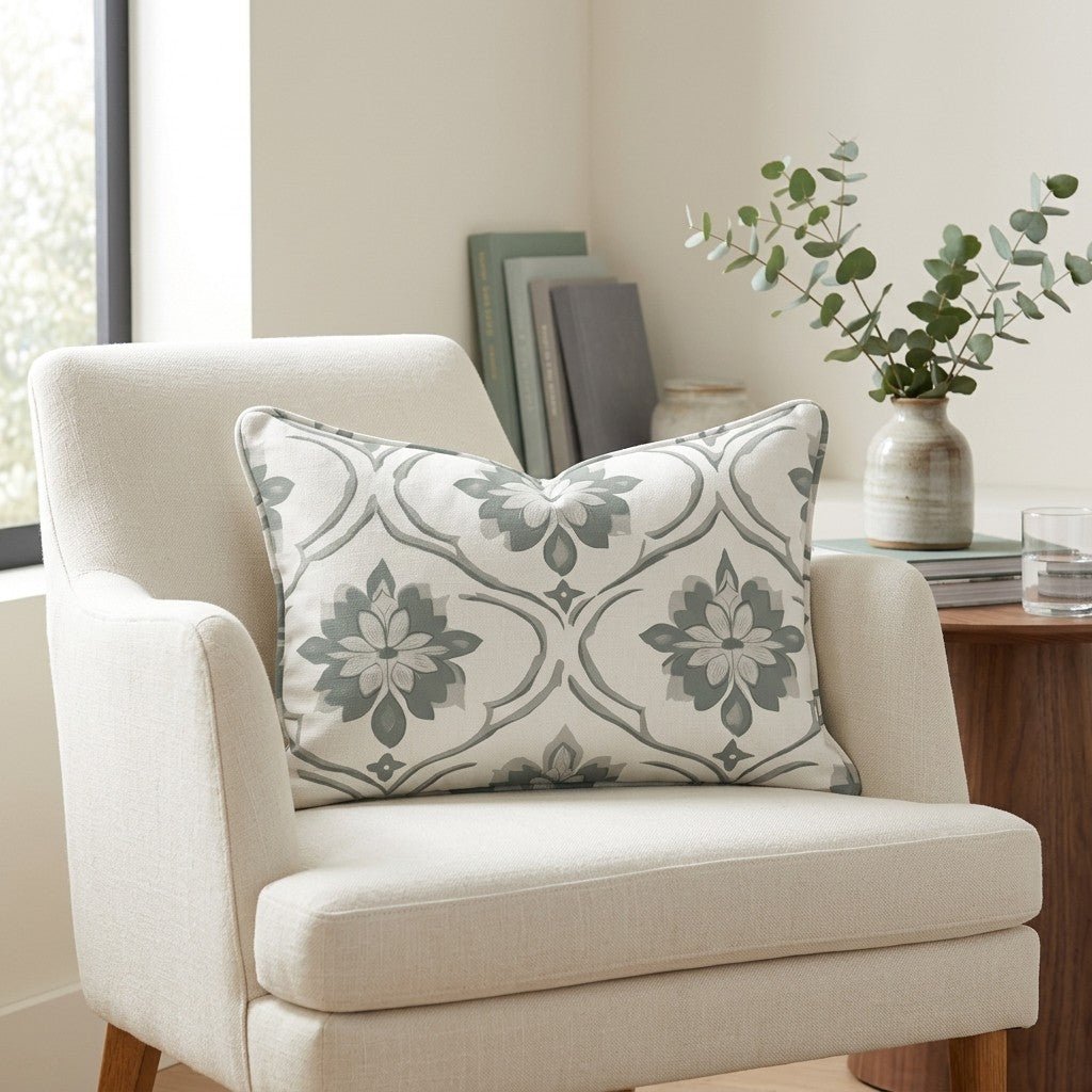 Table for Mabel Throw Pillow - Lemon Park