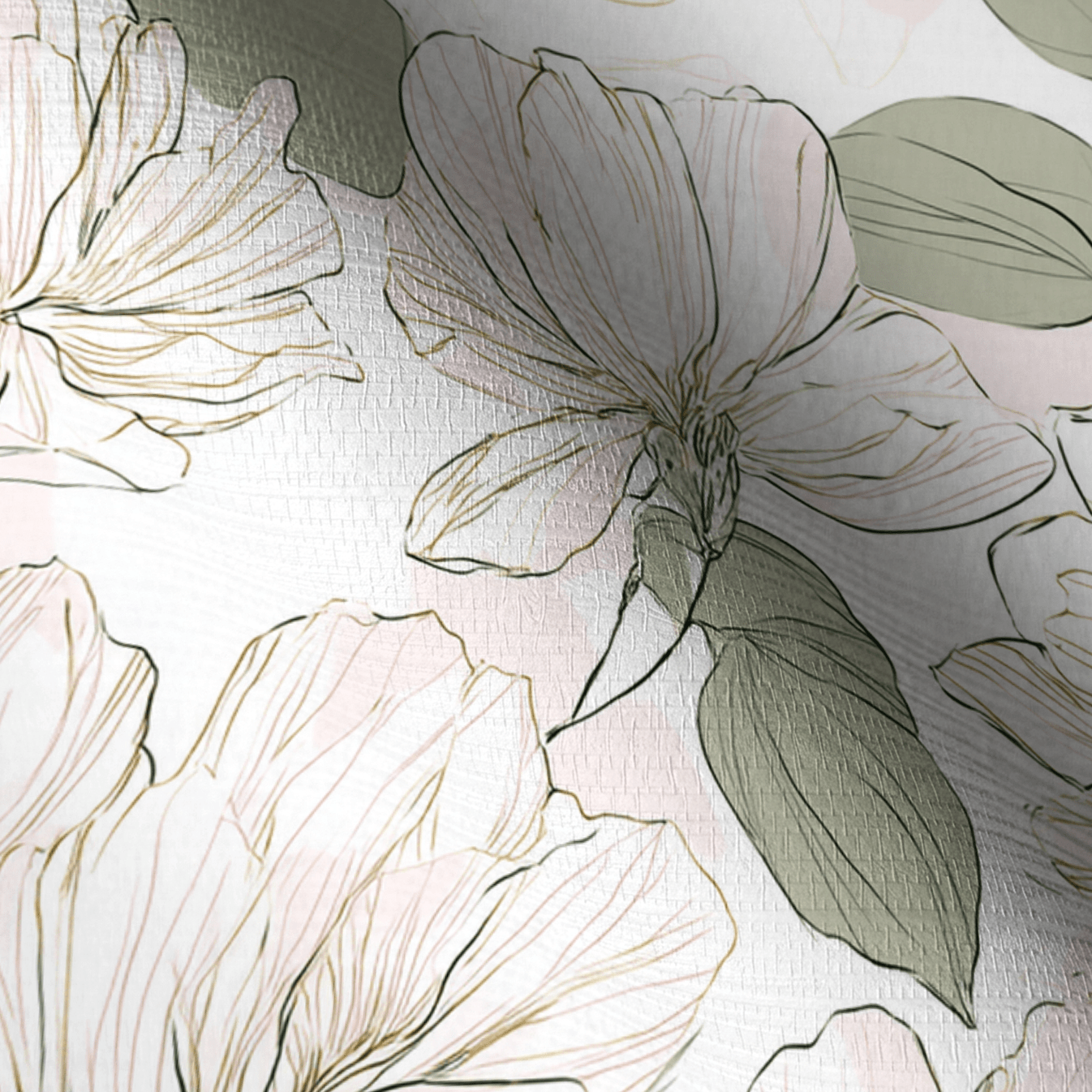 Tangled Faux Grasscloth Wallpaper - Lemon Park