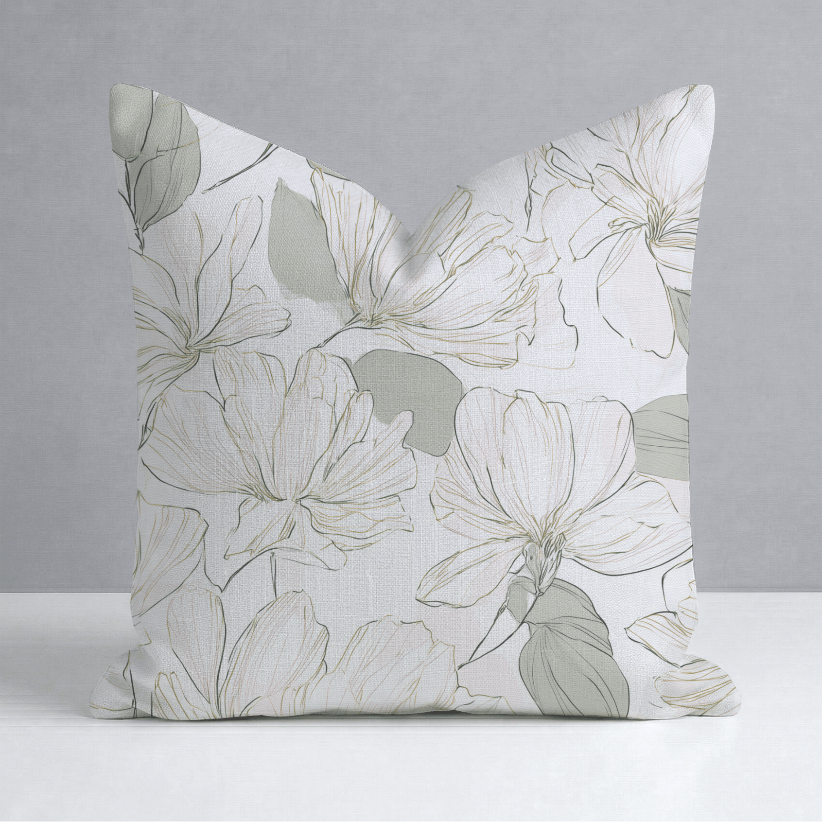 Tangled Throw Pillow - Lemon Park