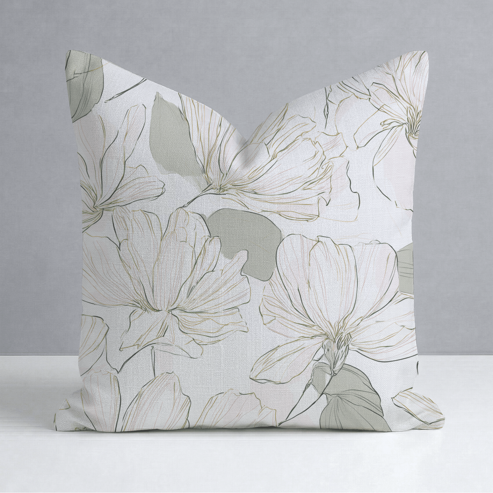 Tangled Throw Pillow - Lemon Park