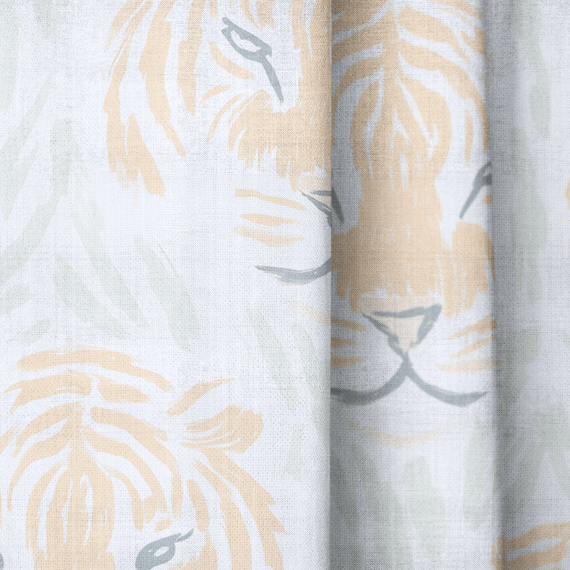 Tara Tigers - Drapery - Lemon Park
