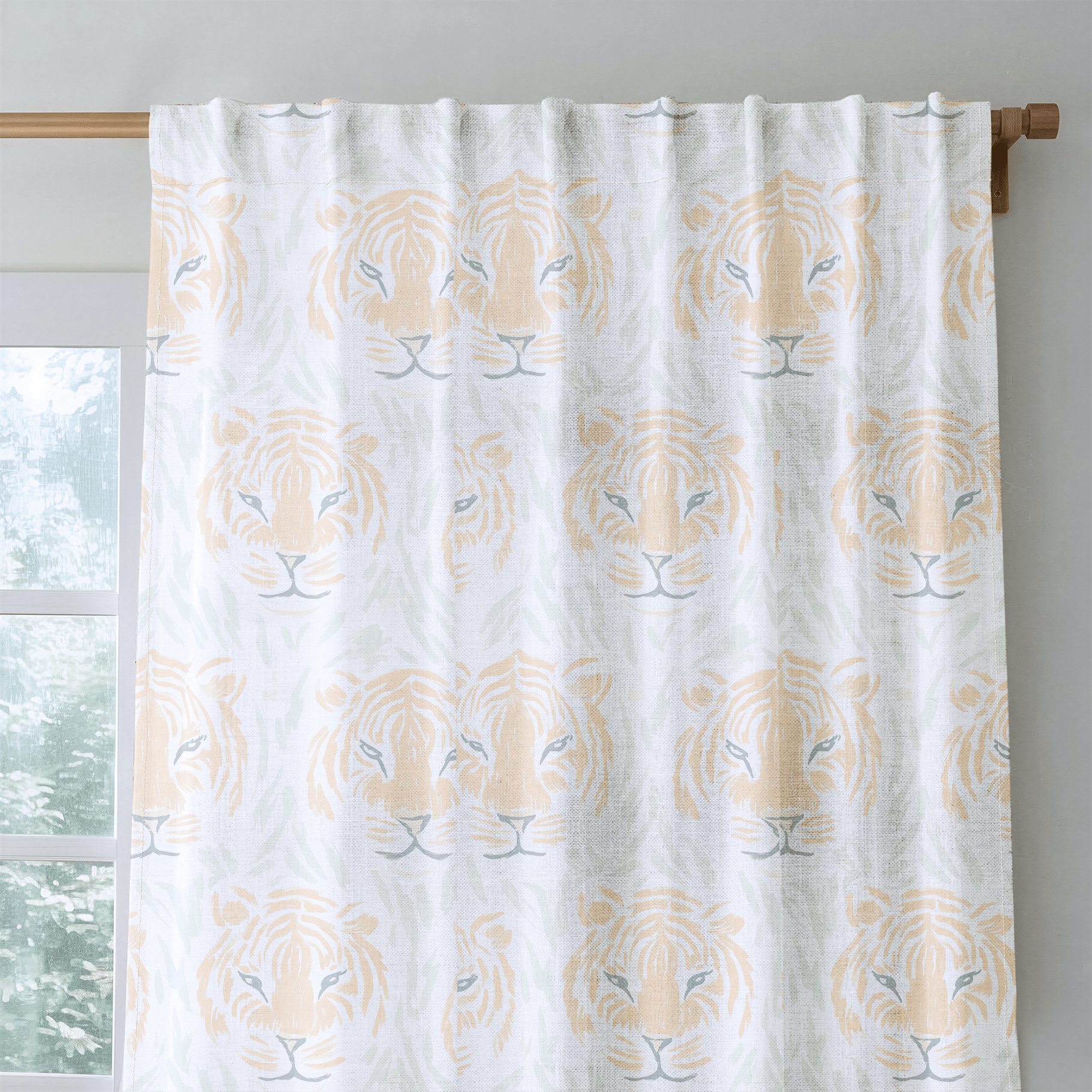 Tara Tigers - Drapery - Lemon Park