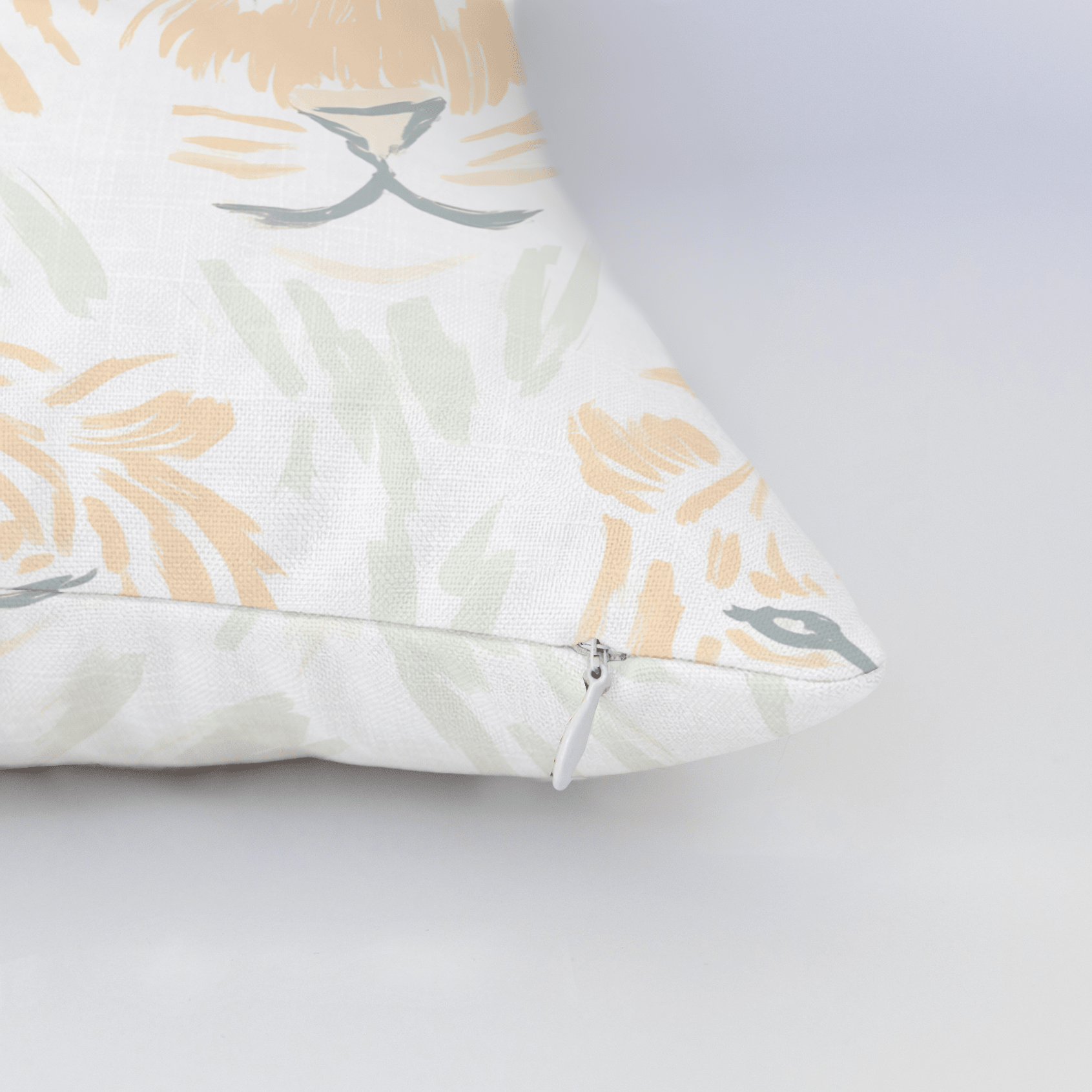 Tara Tigers Throw Pillow - Lemon Park