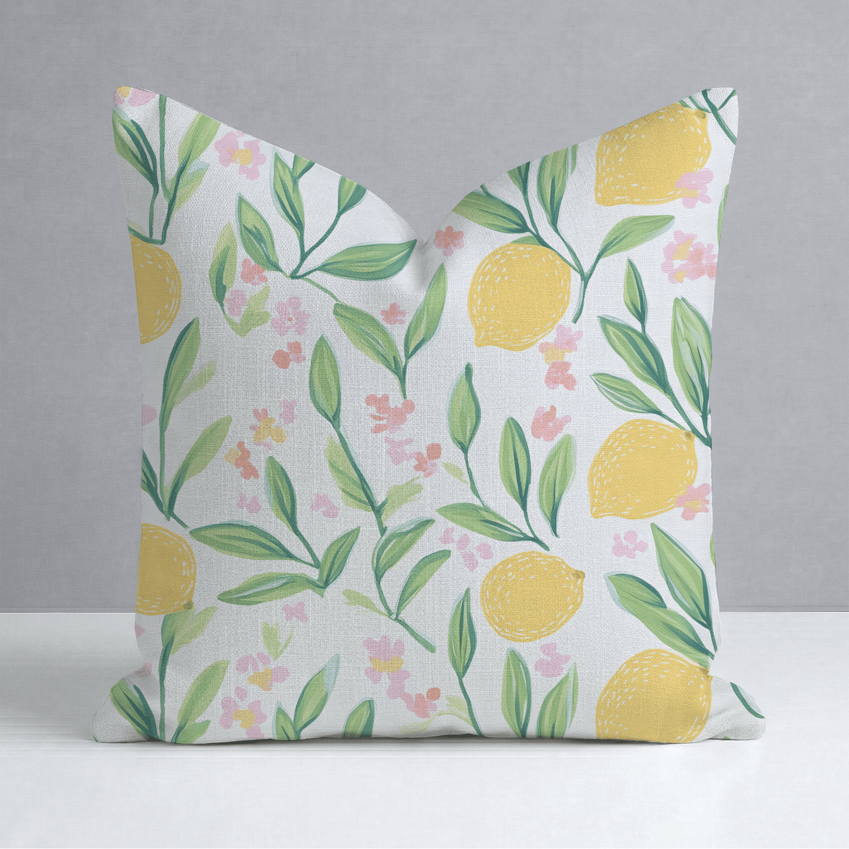 Tart & Sweet Throw Pillow - Lemon Park
