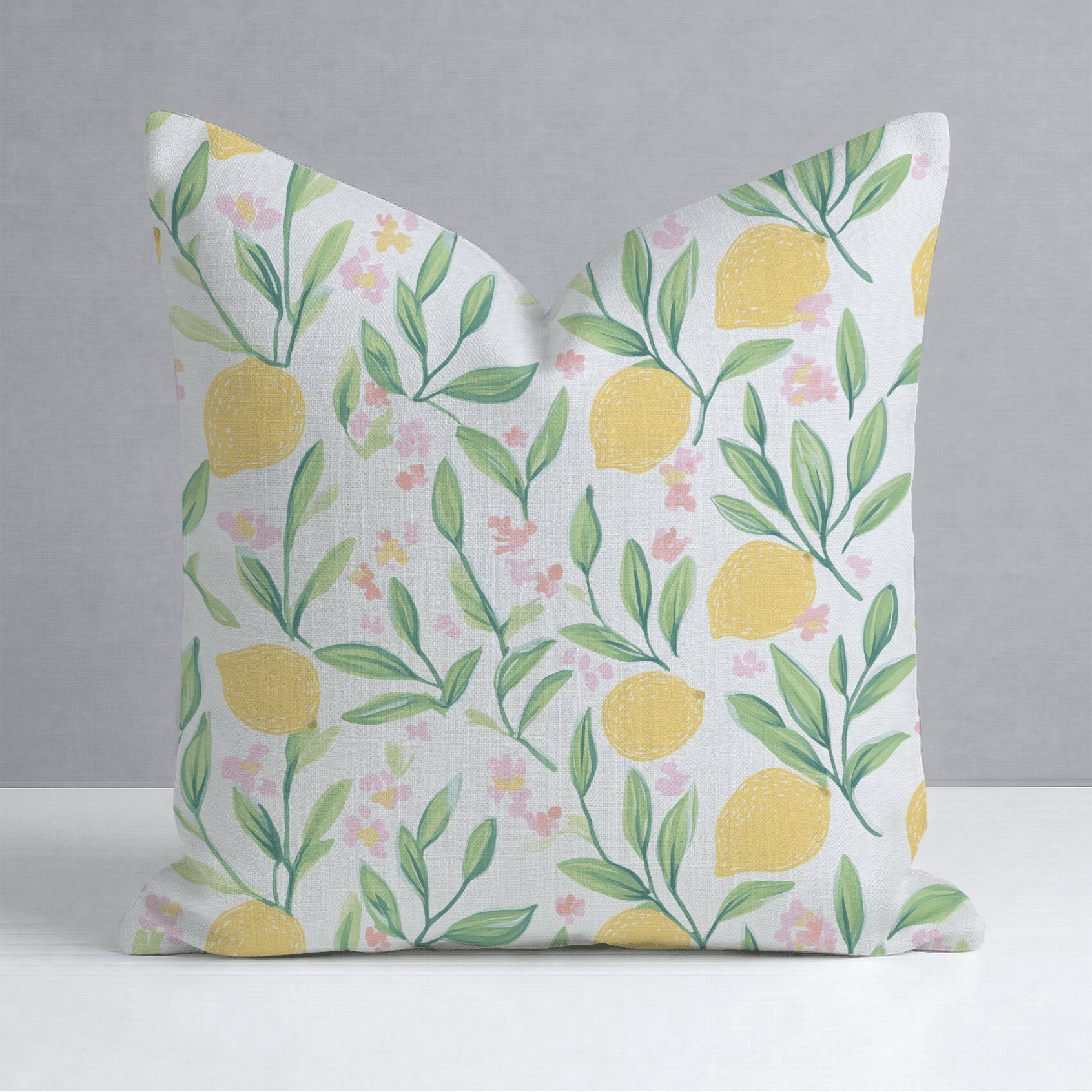 Tart & Sweet Throw Pillow - Lemon Park