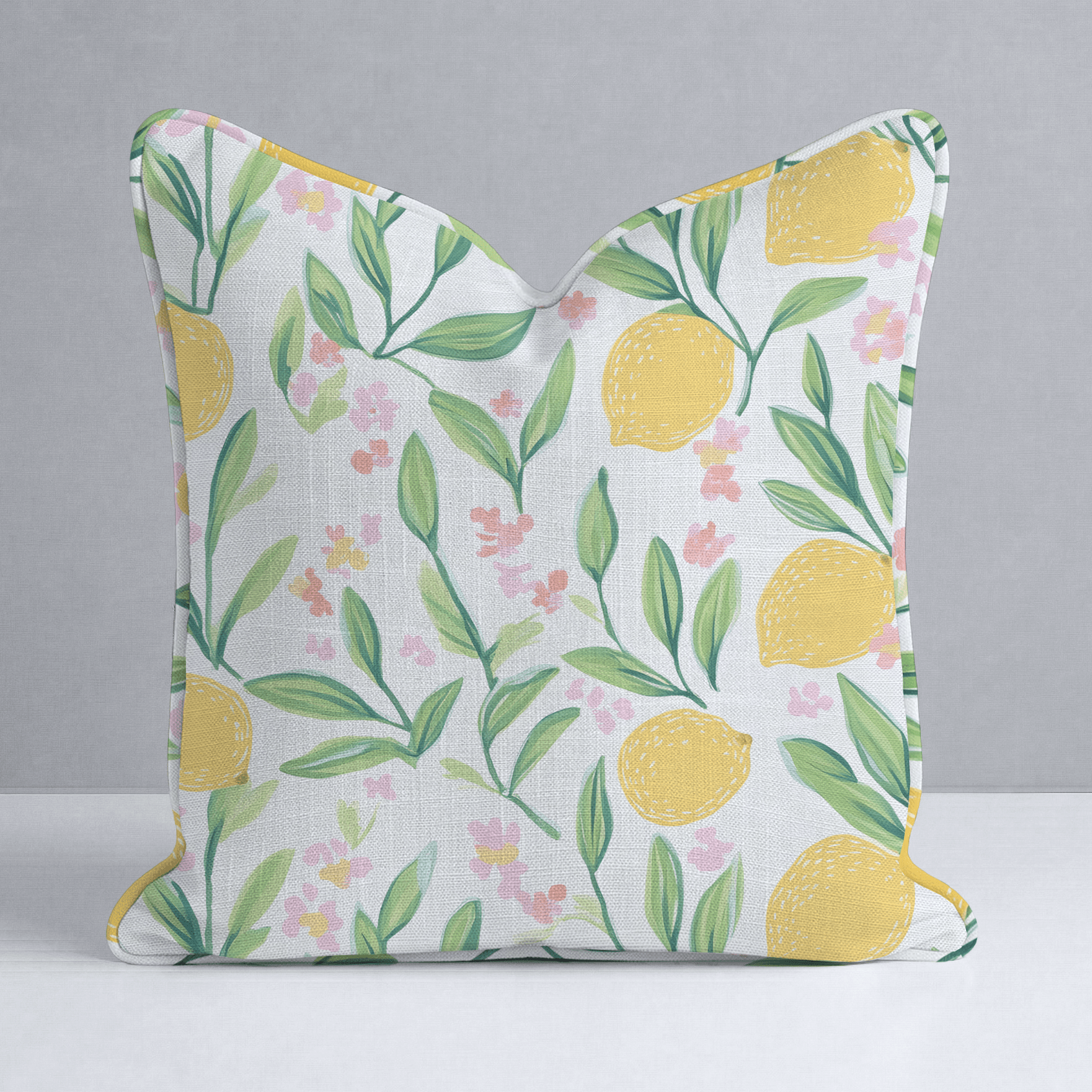 Tart & Sweet Throw Pillow - Lemon Park