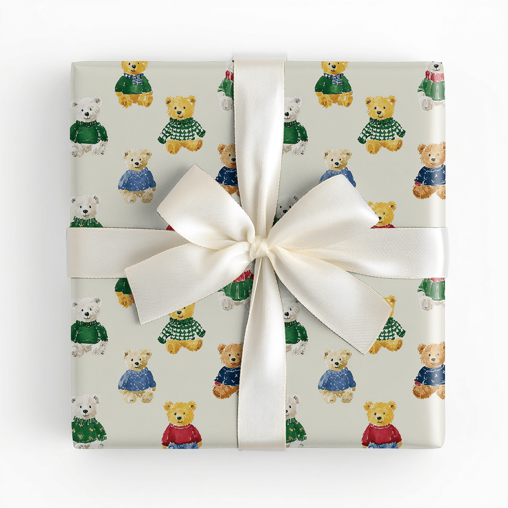 Teddy Grant - Wrapping Paper - Lemon Park