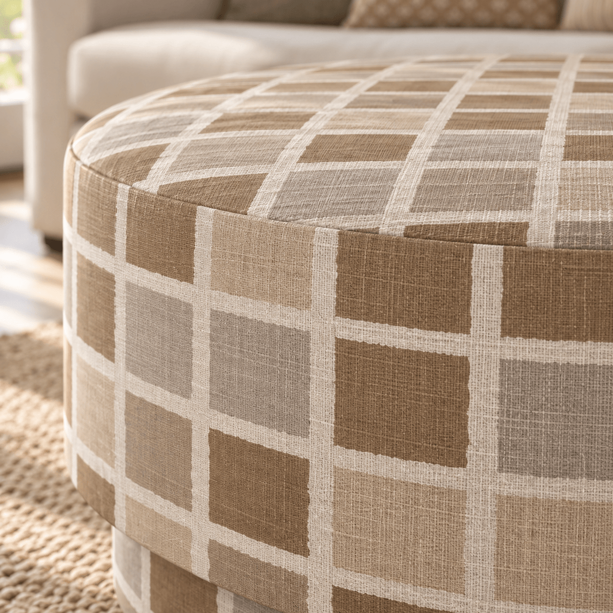 The Adelaide Ottoman in Thistle Hill - Lemon Park