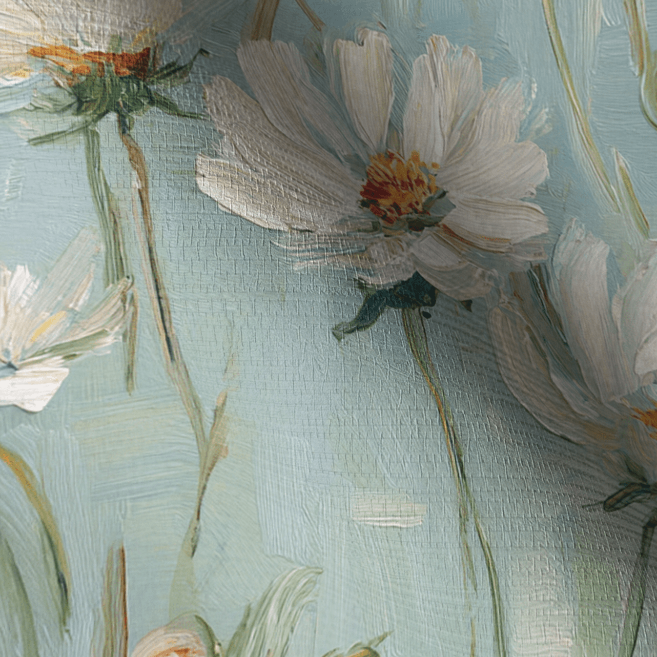 The Blossom Faux Grasscloth Wallpaper - Lemon Park