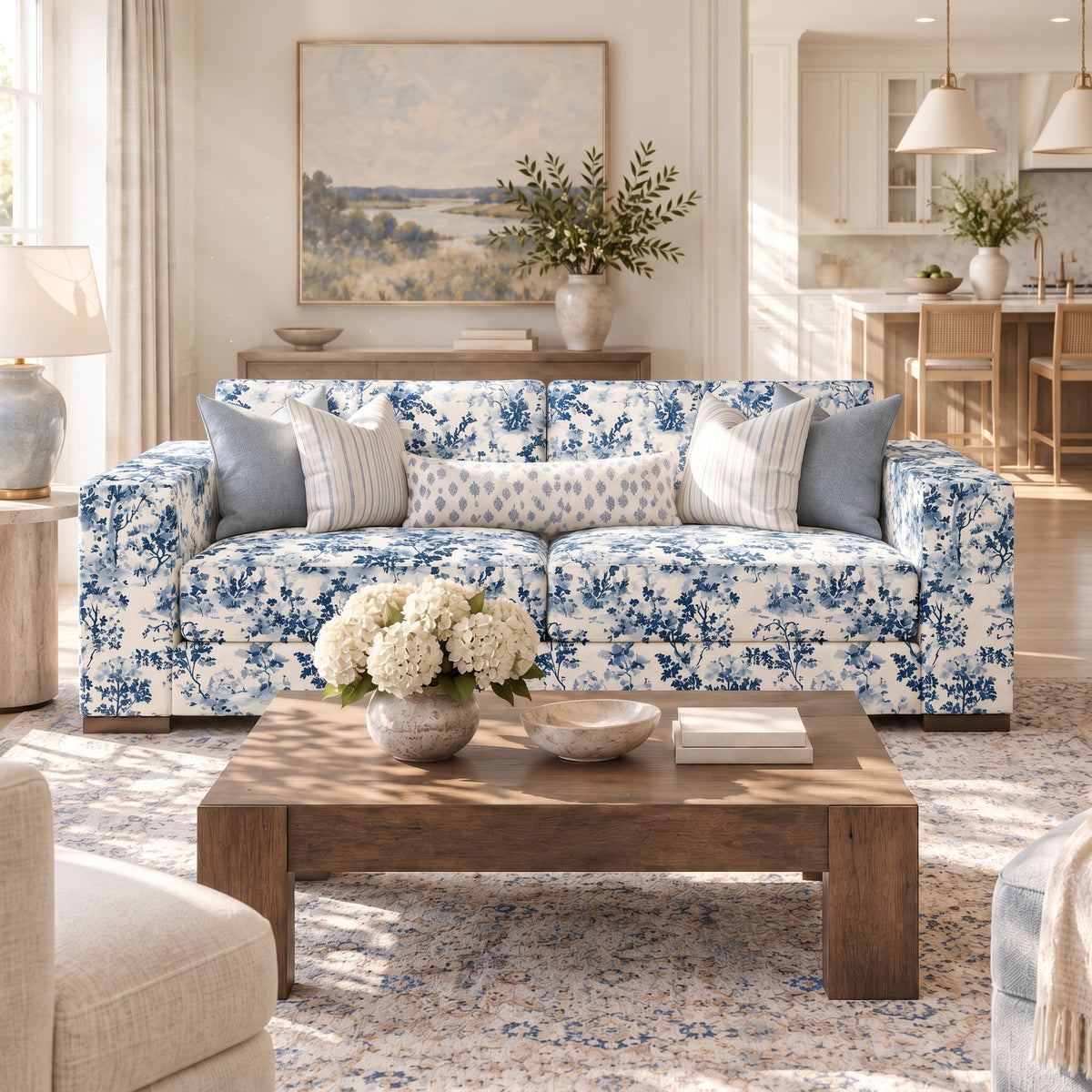 The Christopher Sofa in Benjamin - Lemon Park