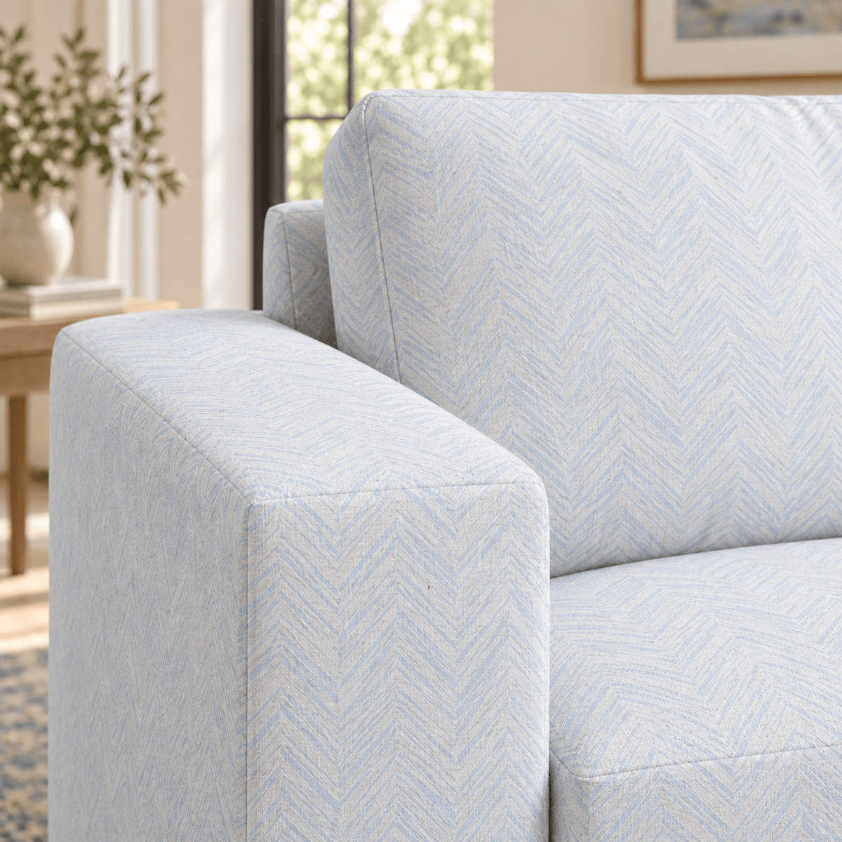 The Christopher Sofa in Classic Harmony - Lemon Park