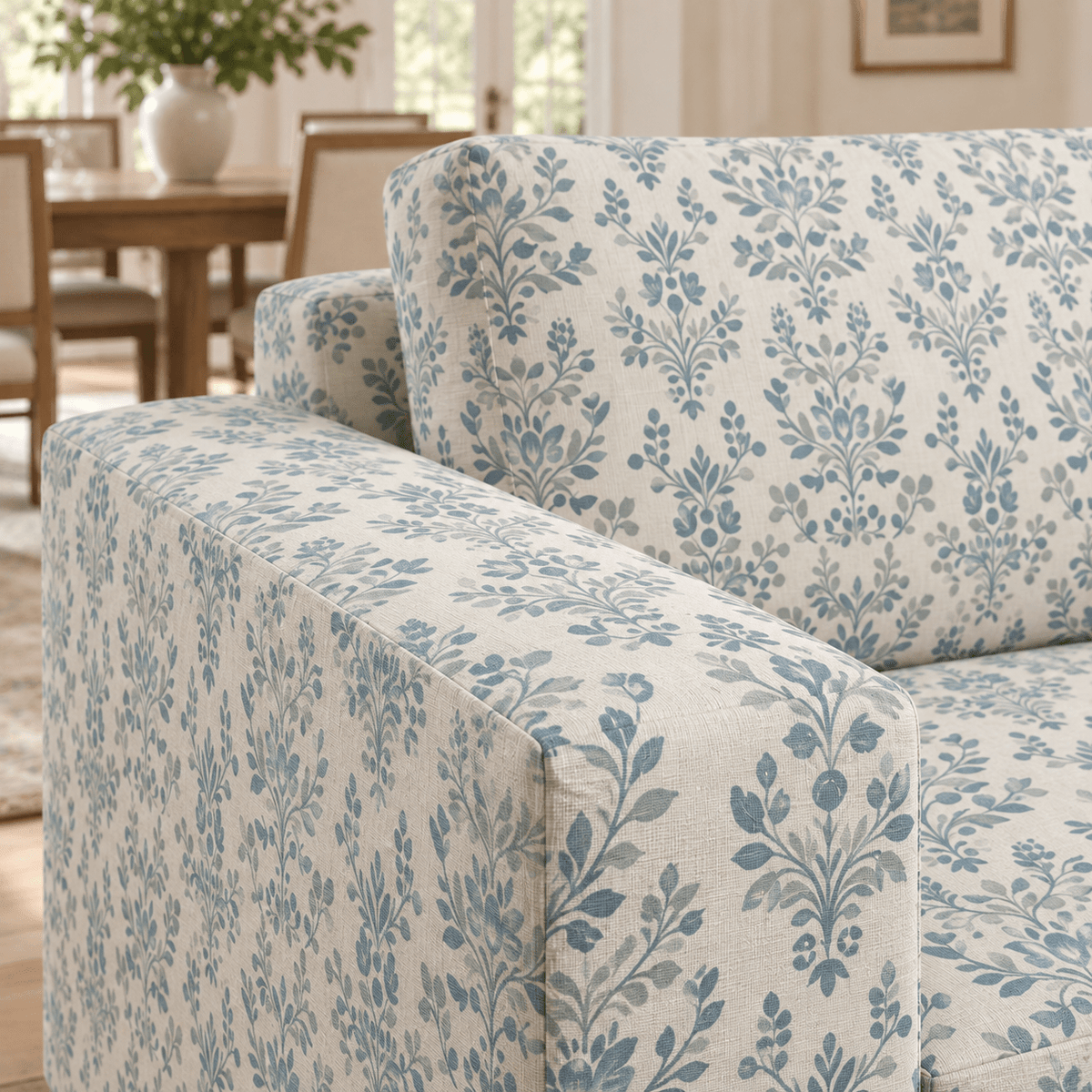 The Christopher Sofa in Eden - Lemon Park