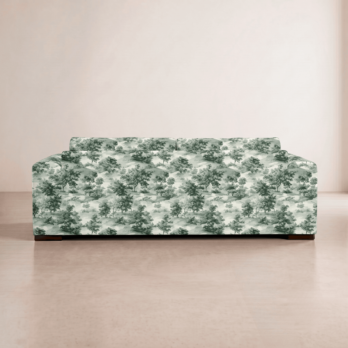 The Christopher Sofa in Fog & Found - Lemon Park