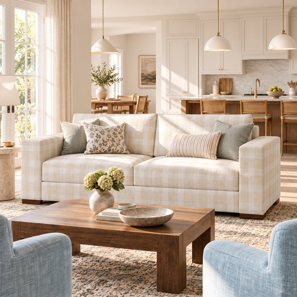 The Christopher Sofa in Sofie - Lemon Park