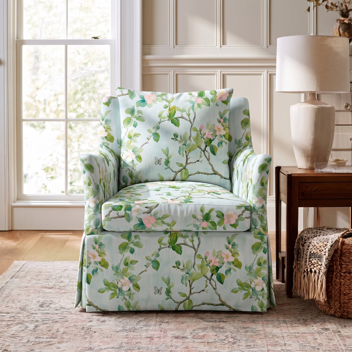 The Eleanor Chair in Ainsley - Lemon Park