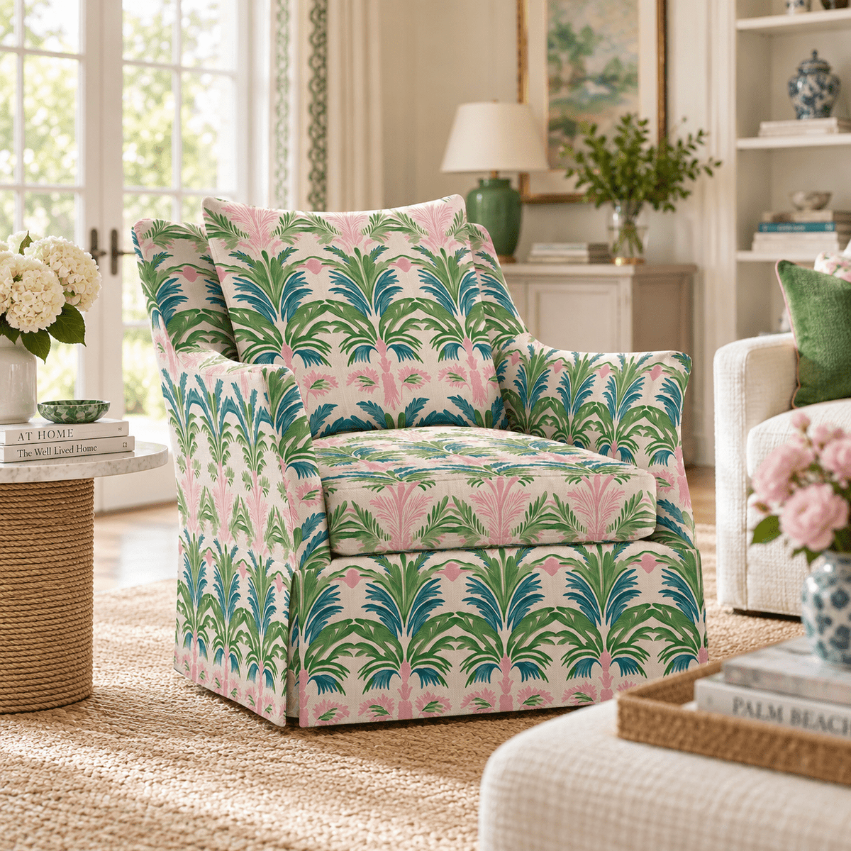 The Eleanor Chair in Bellagio Blush - Lemon Park
