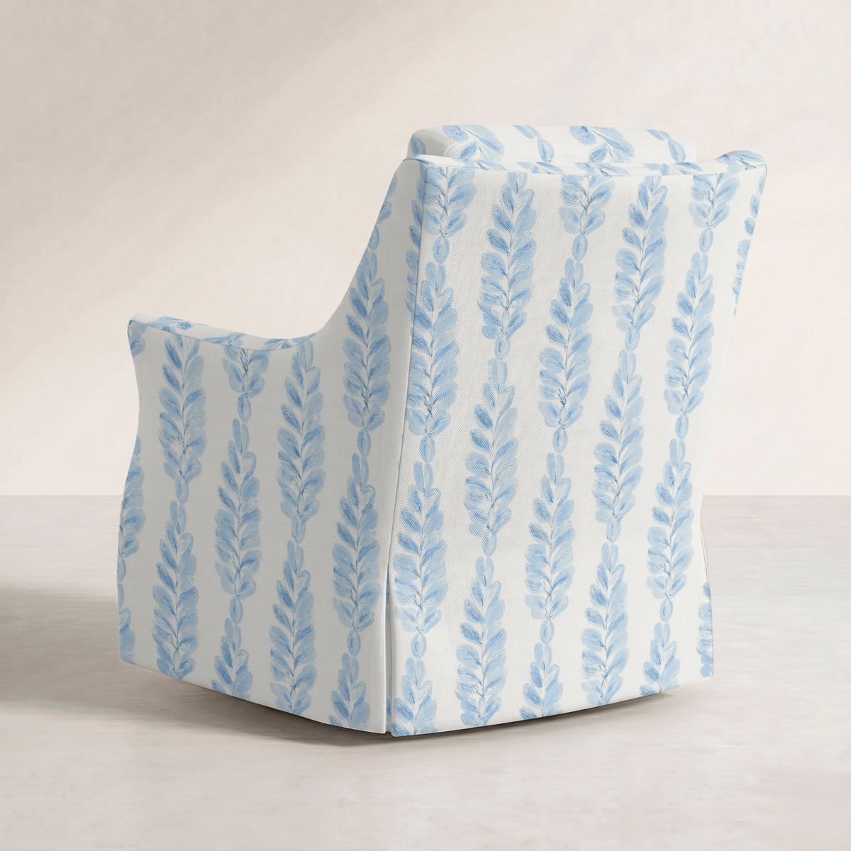 The Eleanor Chair in Carolina Ferns - Lemon Park