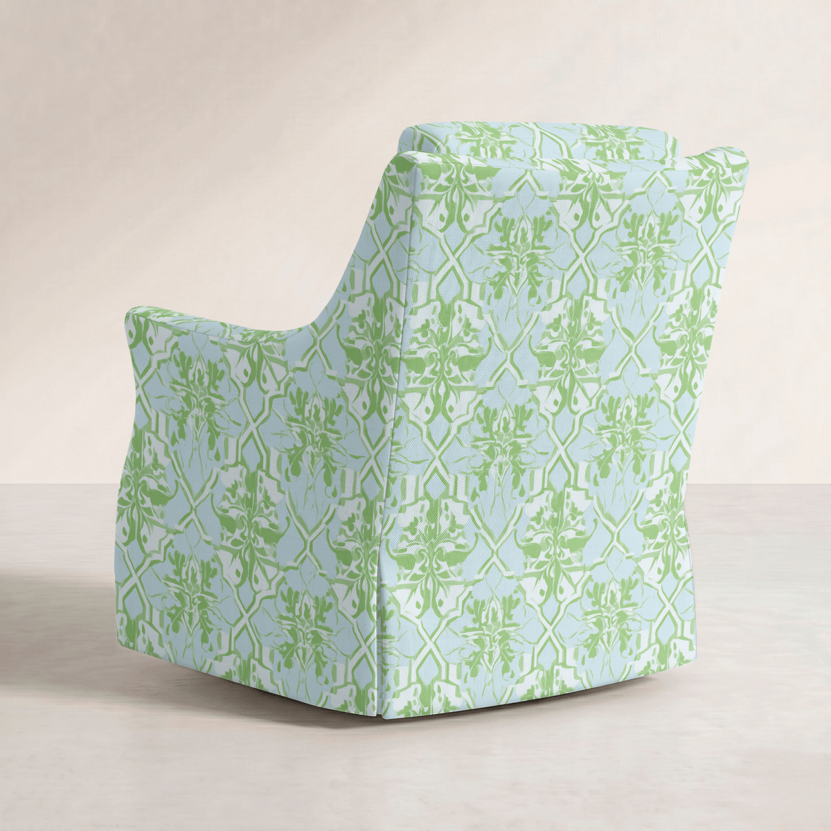 The Eleanor Chair in Key Lime - Lemon Park