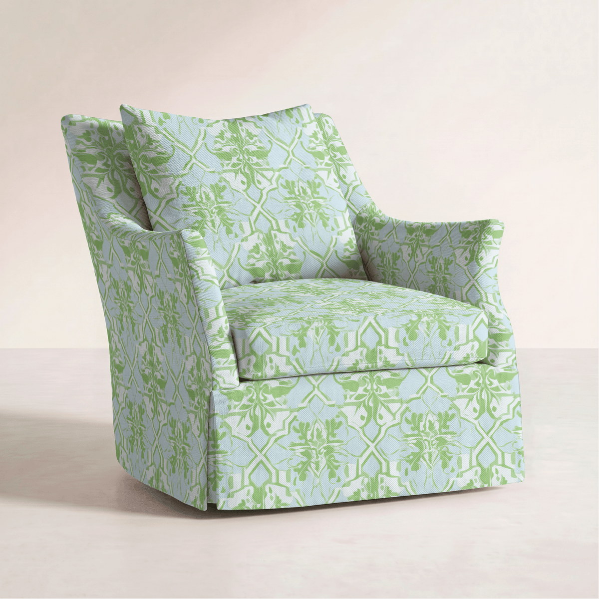 The Eleanor Chair in Key Lime - Lemon Park
