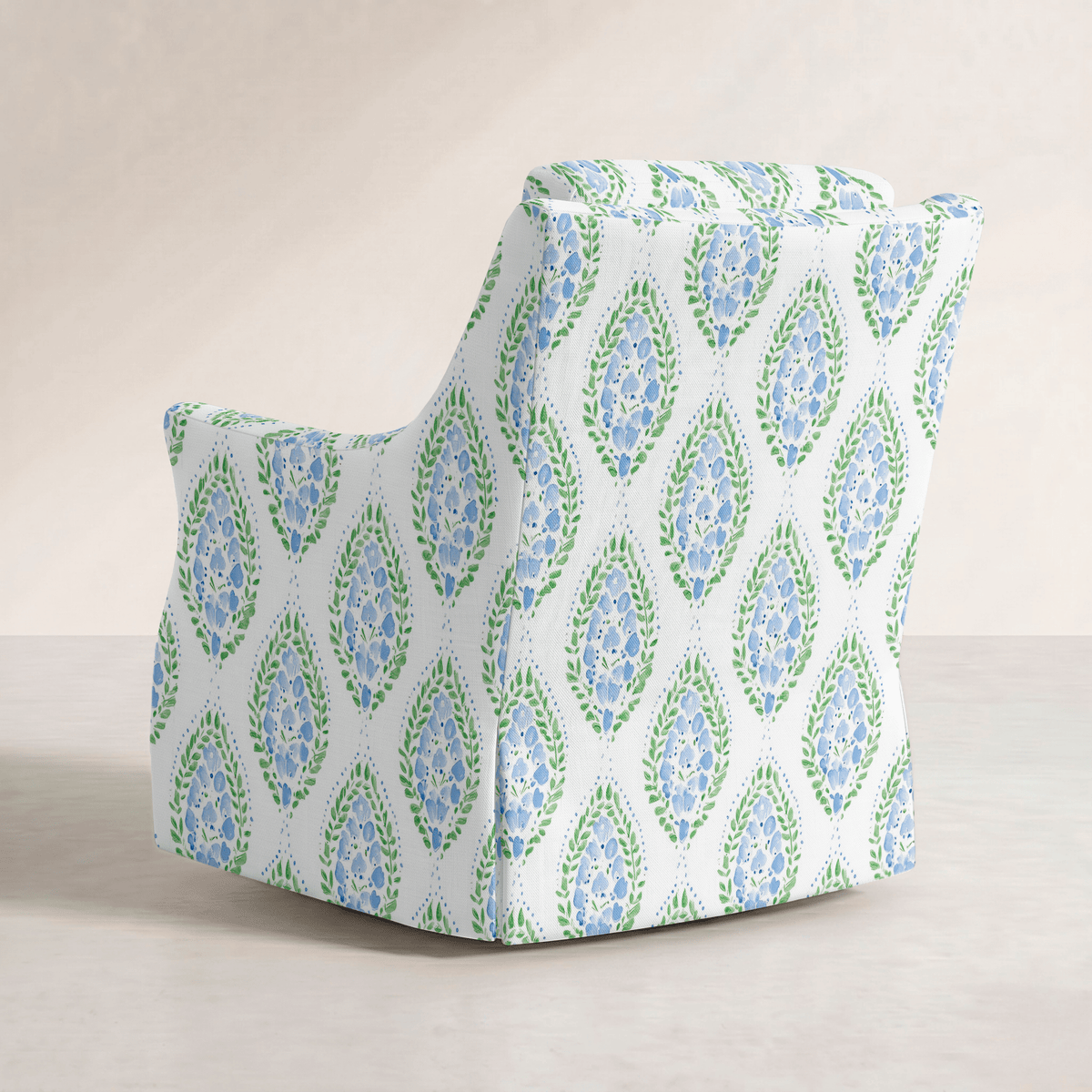 The Eleanor Chair in Leaf Me Be - Lemon Park