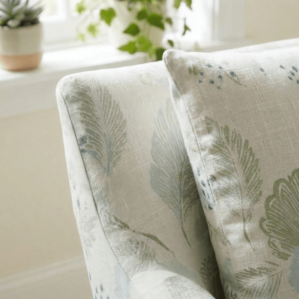 The Eleanor Chair in Mint to Be - Lemon Park