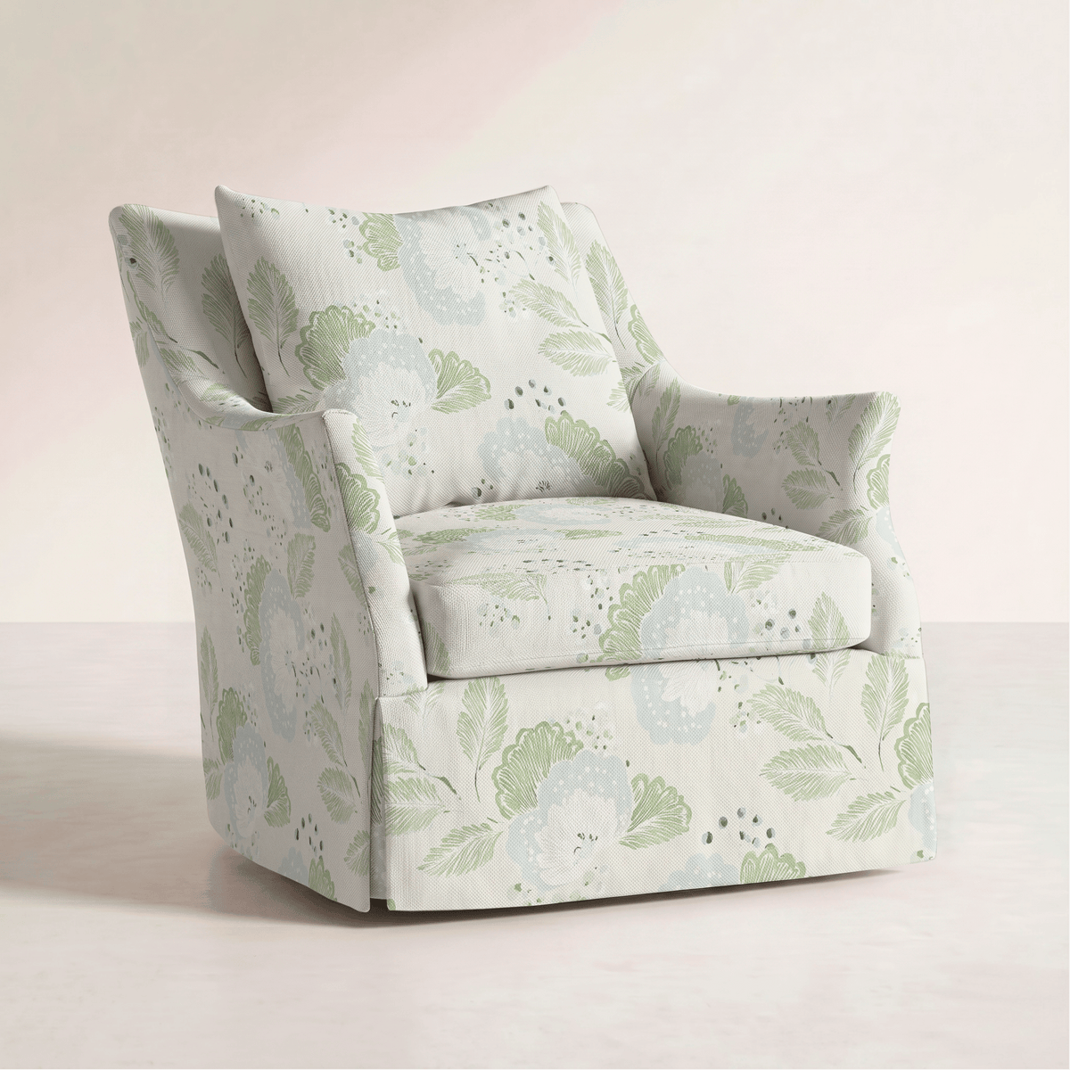The Eleanor Chair in Mint to Be - Lemon Park