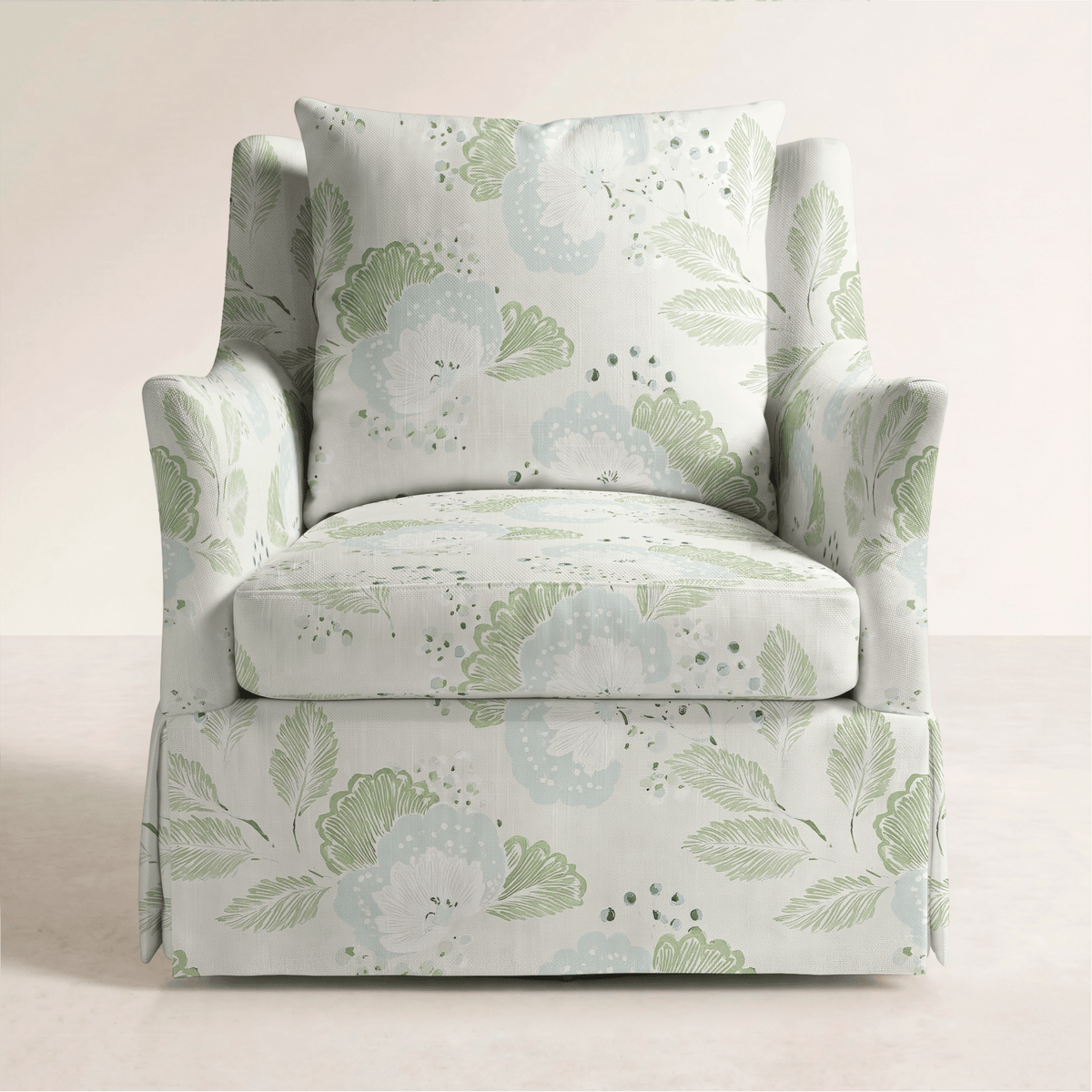 The Eleanor Chair in Mint to Be - Lemon Park