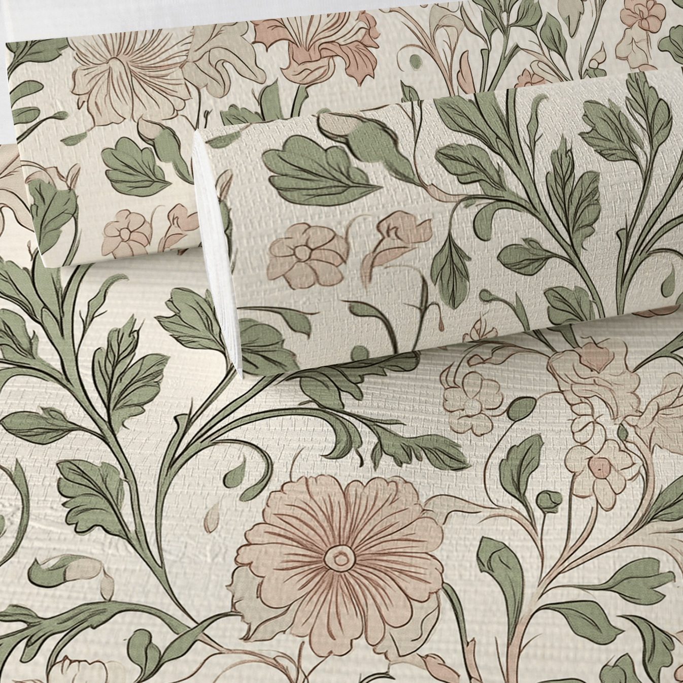 The Garden Gate Faux Grasscloth Wallpaper - Lemon Park