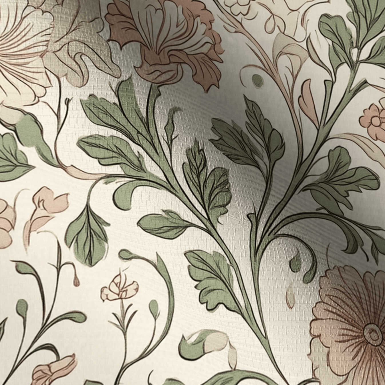The Garden Gate Faux Grasscloth Wallpaper - Lemon Park