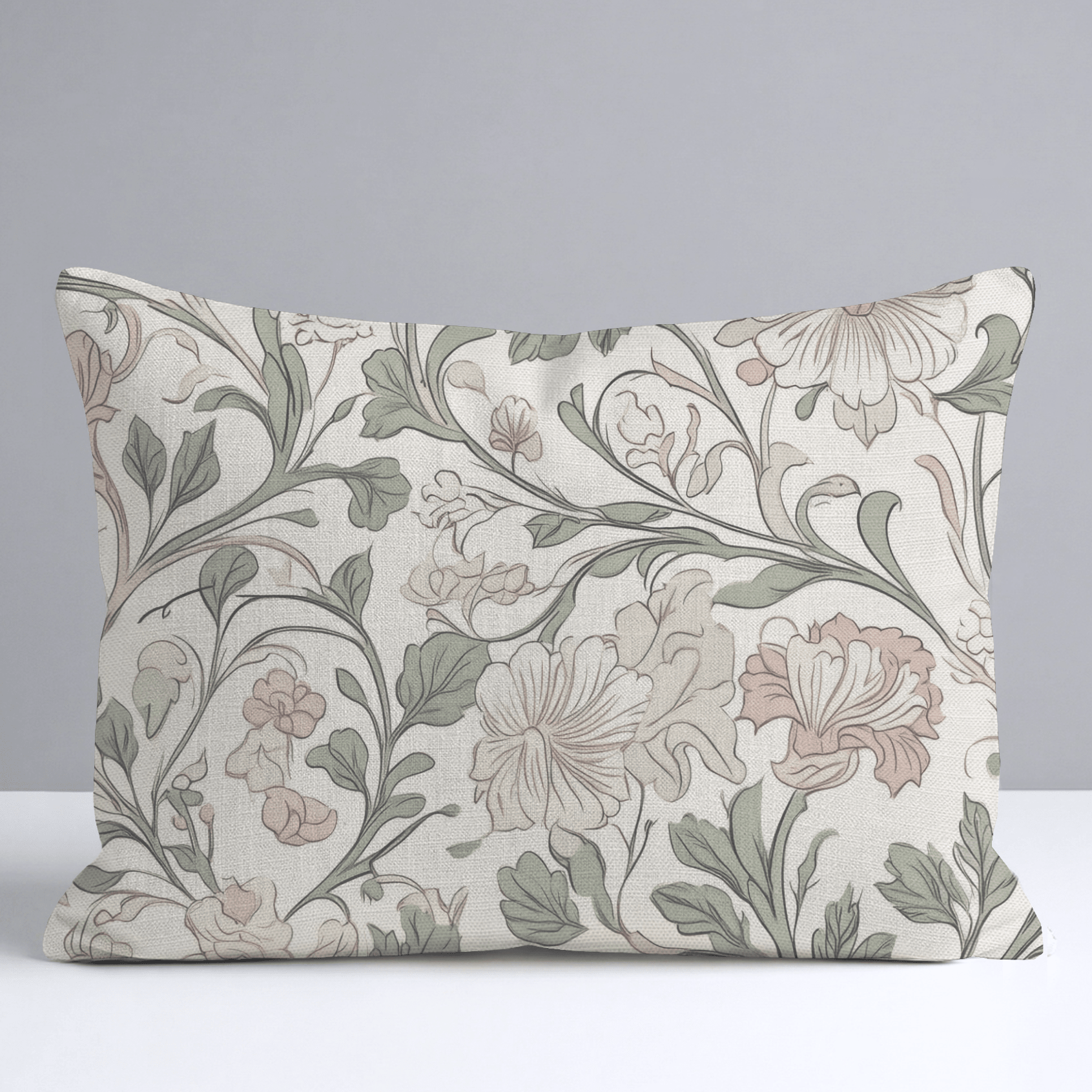 The Garden Gate Throw Pillow - Lemon Park