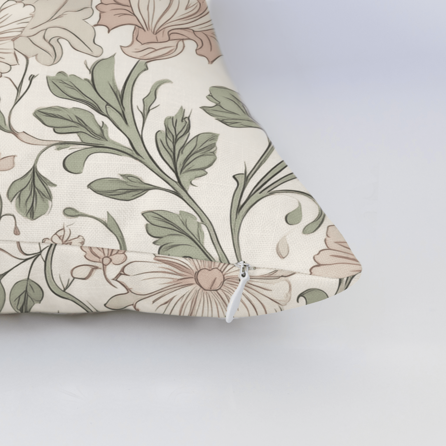The Garden Gate Throw Pillow - Lemon Park