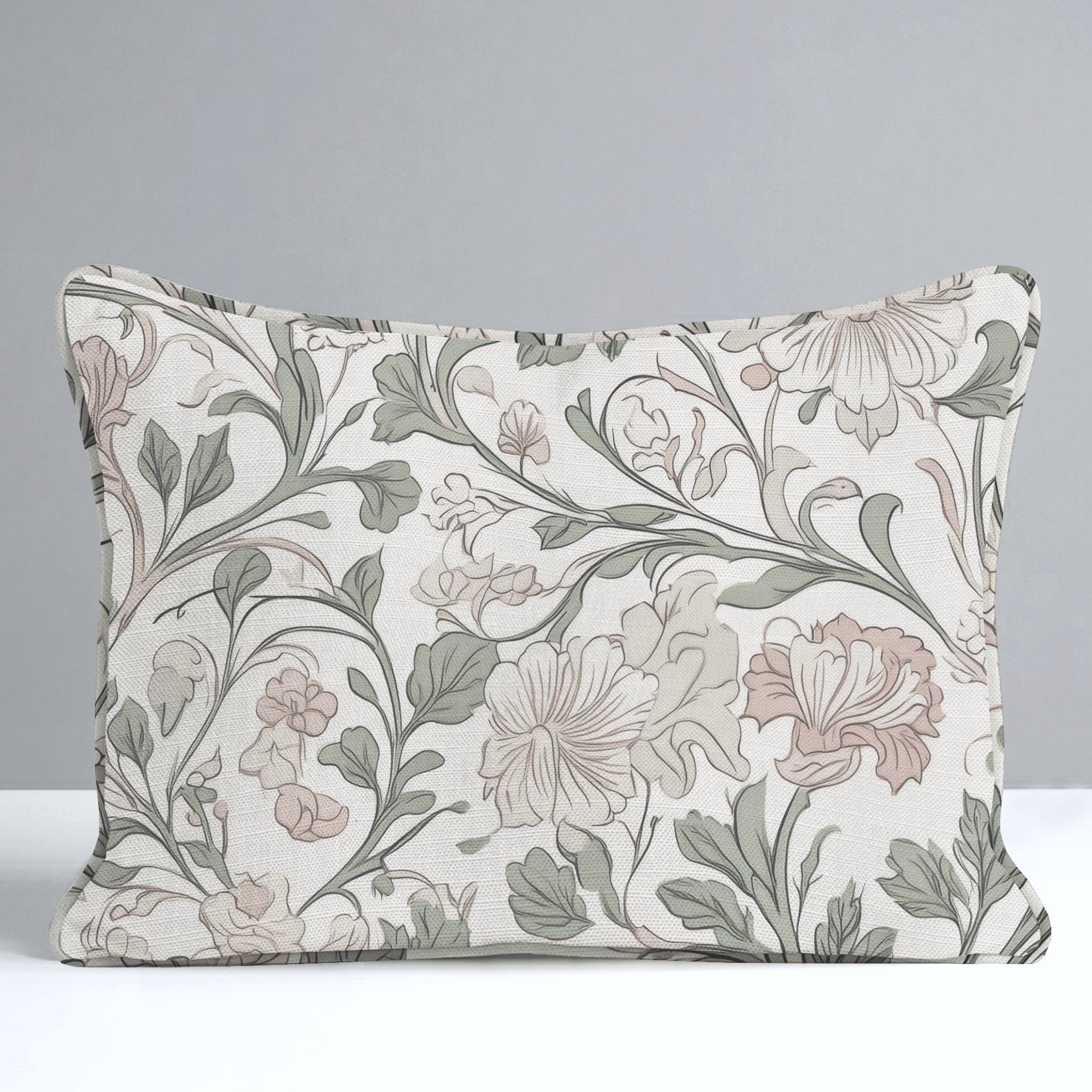 The Garden Gate Throw Pillow - Lemon Park