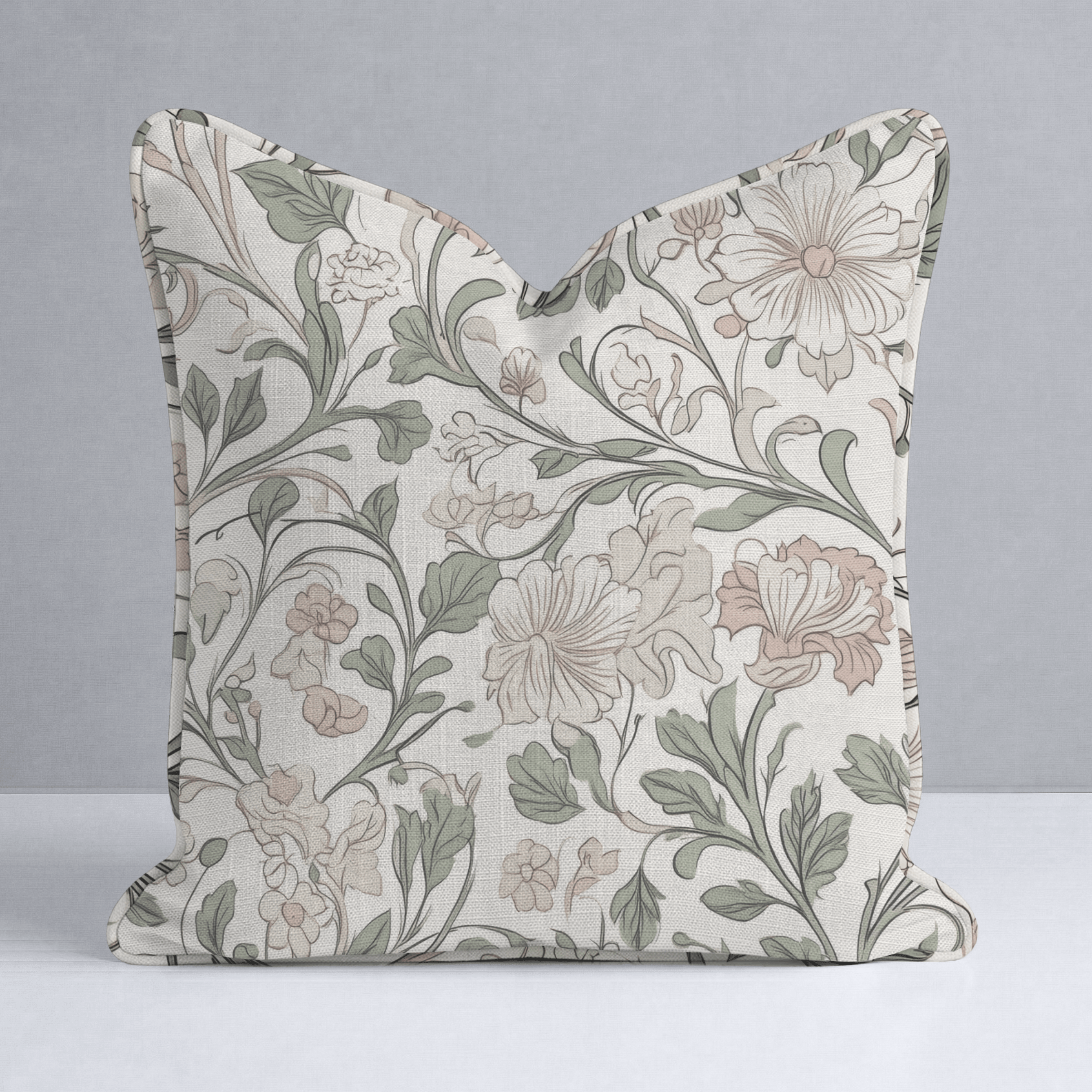 The Garden Gate Throw Pillow - Lemon Park