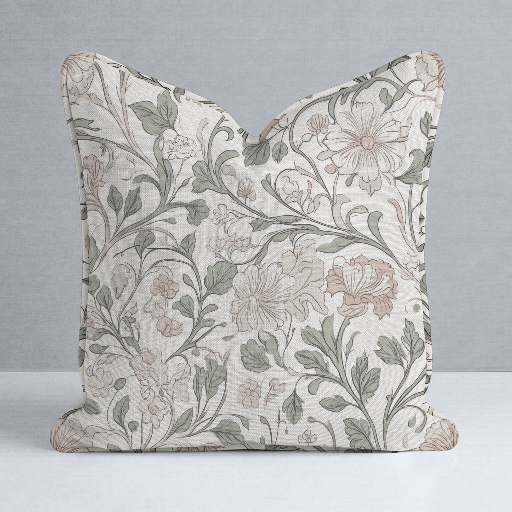 The Garden Gate Throw Pillow - Lemon Park