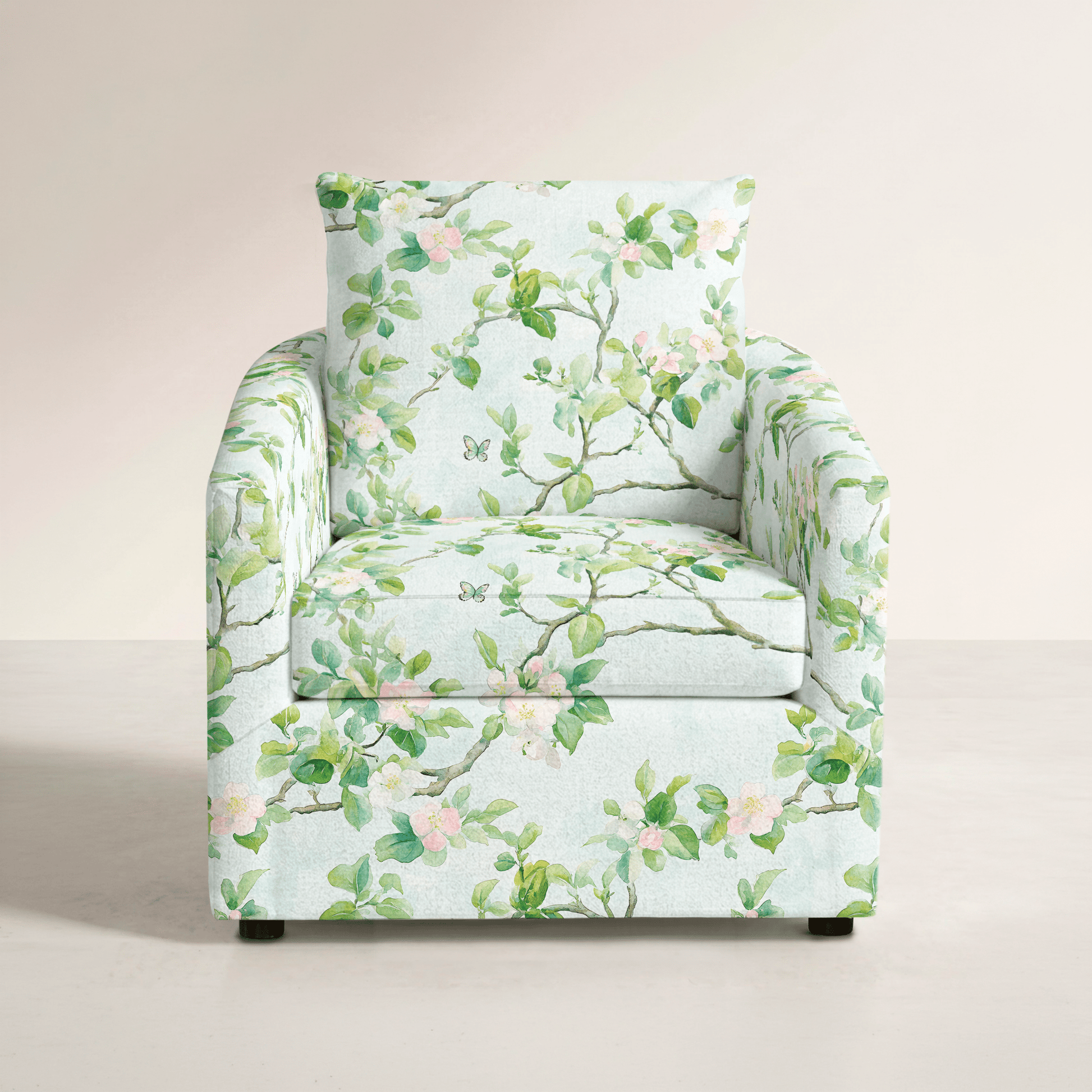 The Grace Chair in Ainsley - Lemon Park