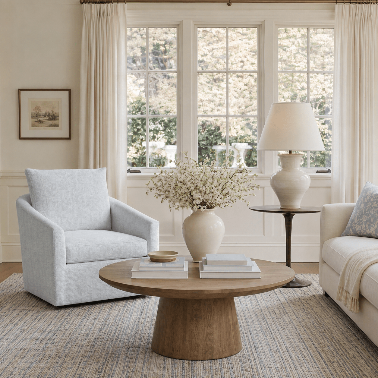 The Grace Chair in Classic Harmony - Lemon Park
