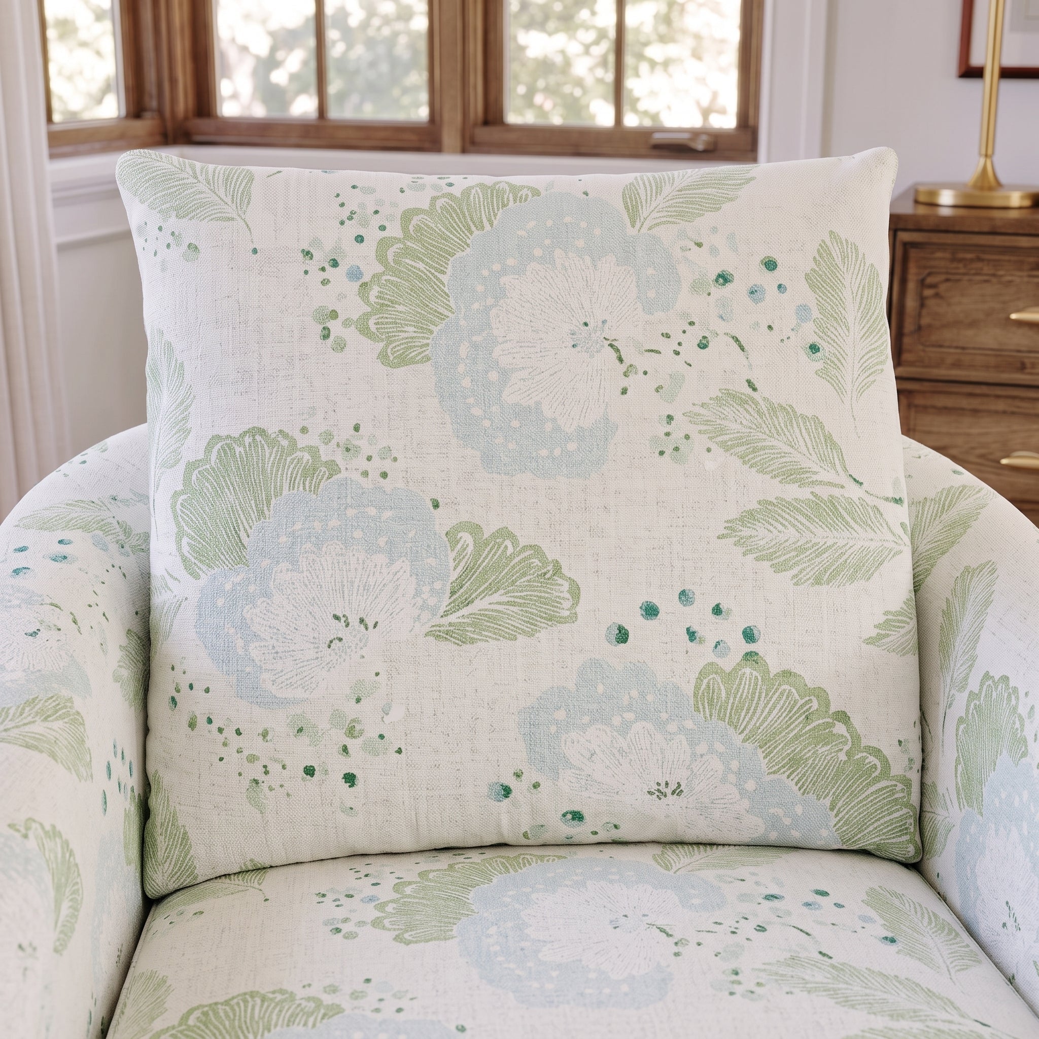 The Grace Chair in Mint to Be - Lemon Park