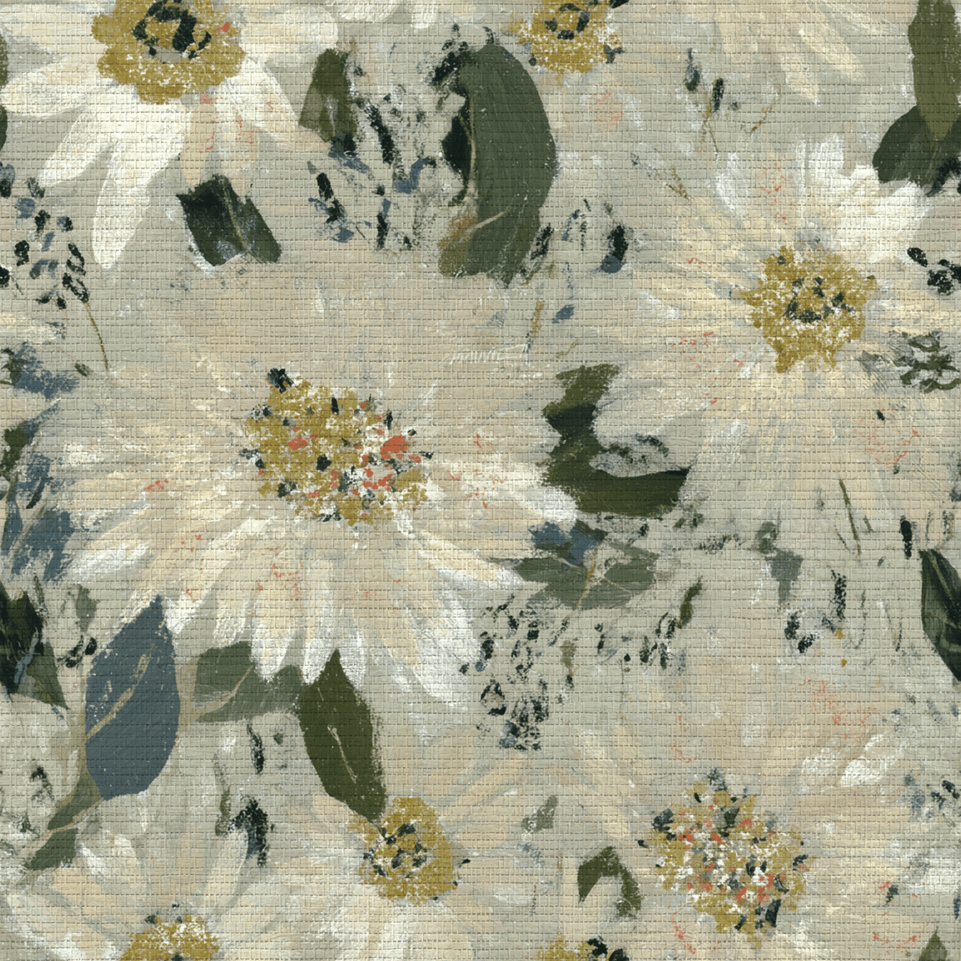 The Grey Meadow Faux Grasscloth Wallpaper - Lemon Park