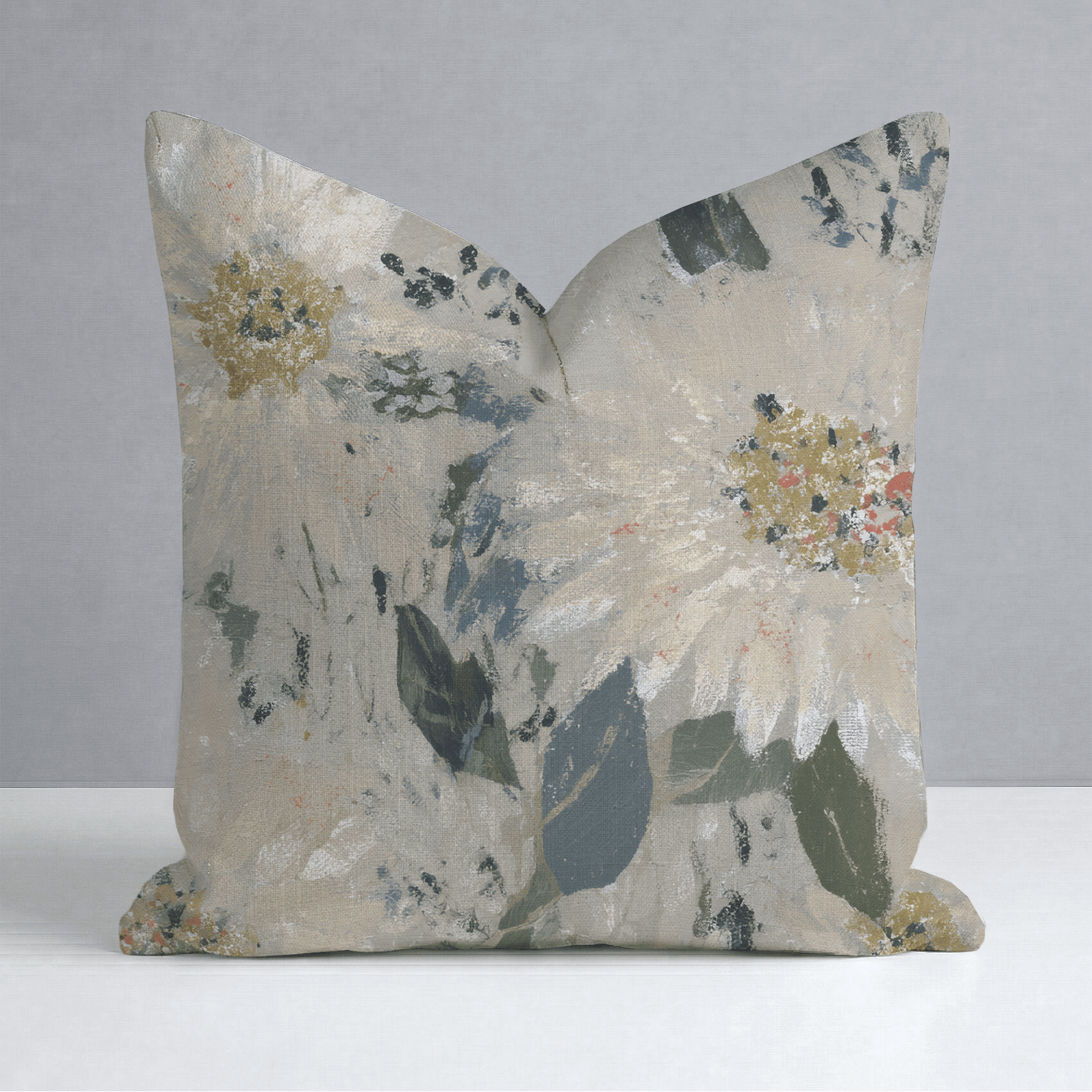 The Grey Meadow Throw Pillow - Lemon Park
