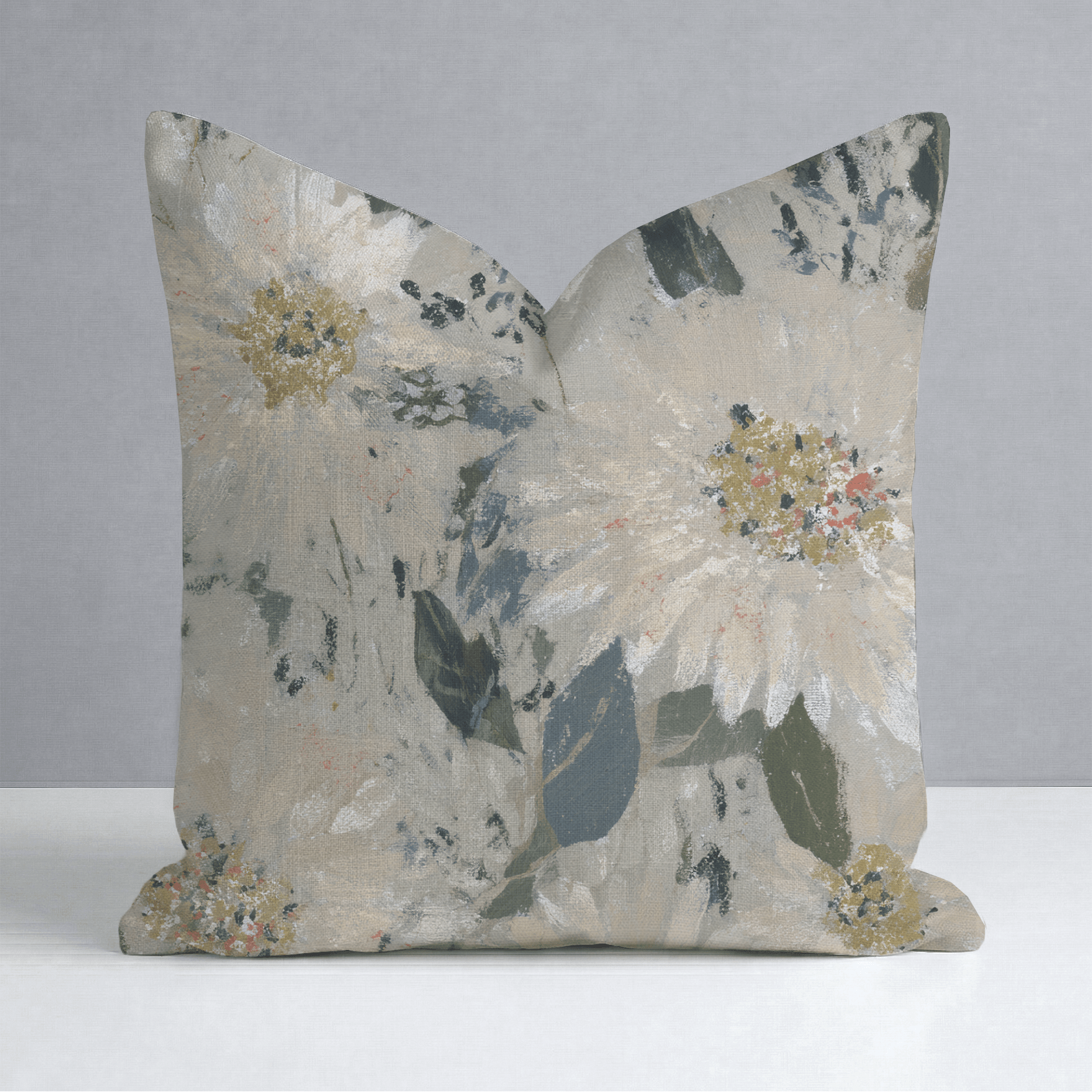 The Grey Meadow Throw Pillow - Lemon Park